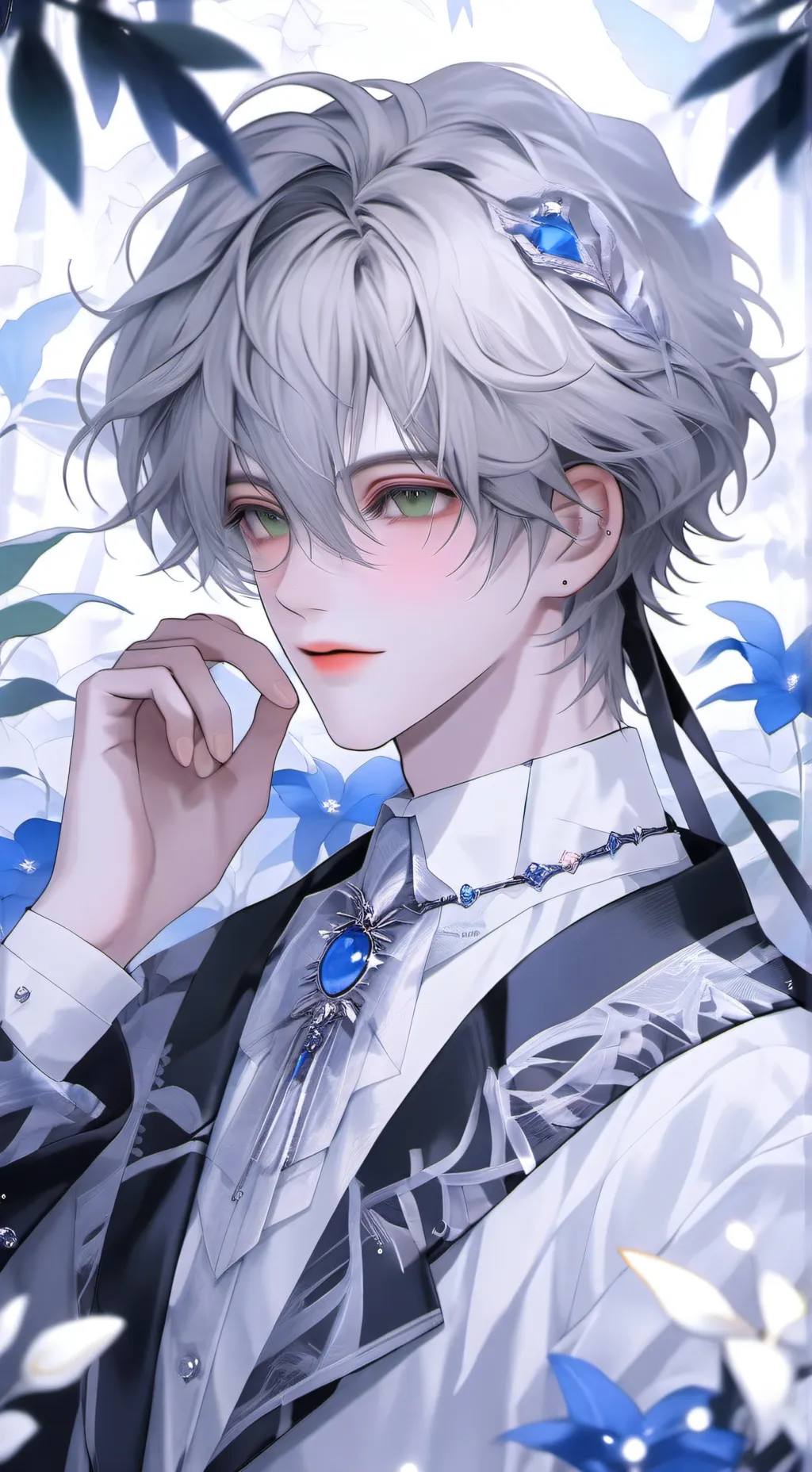 ai character: Мика background