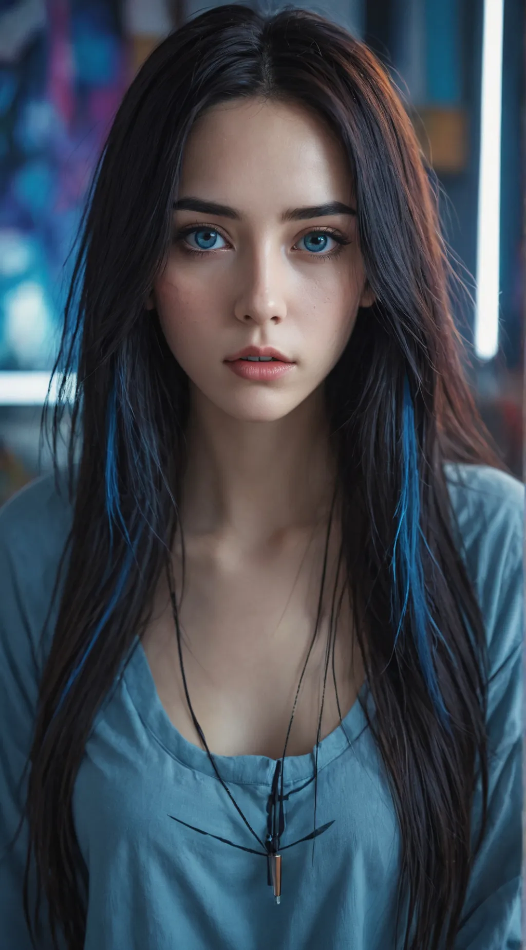 ai character: Enigmatic Companion background