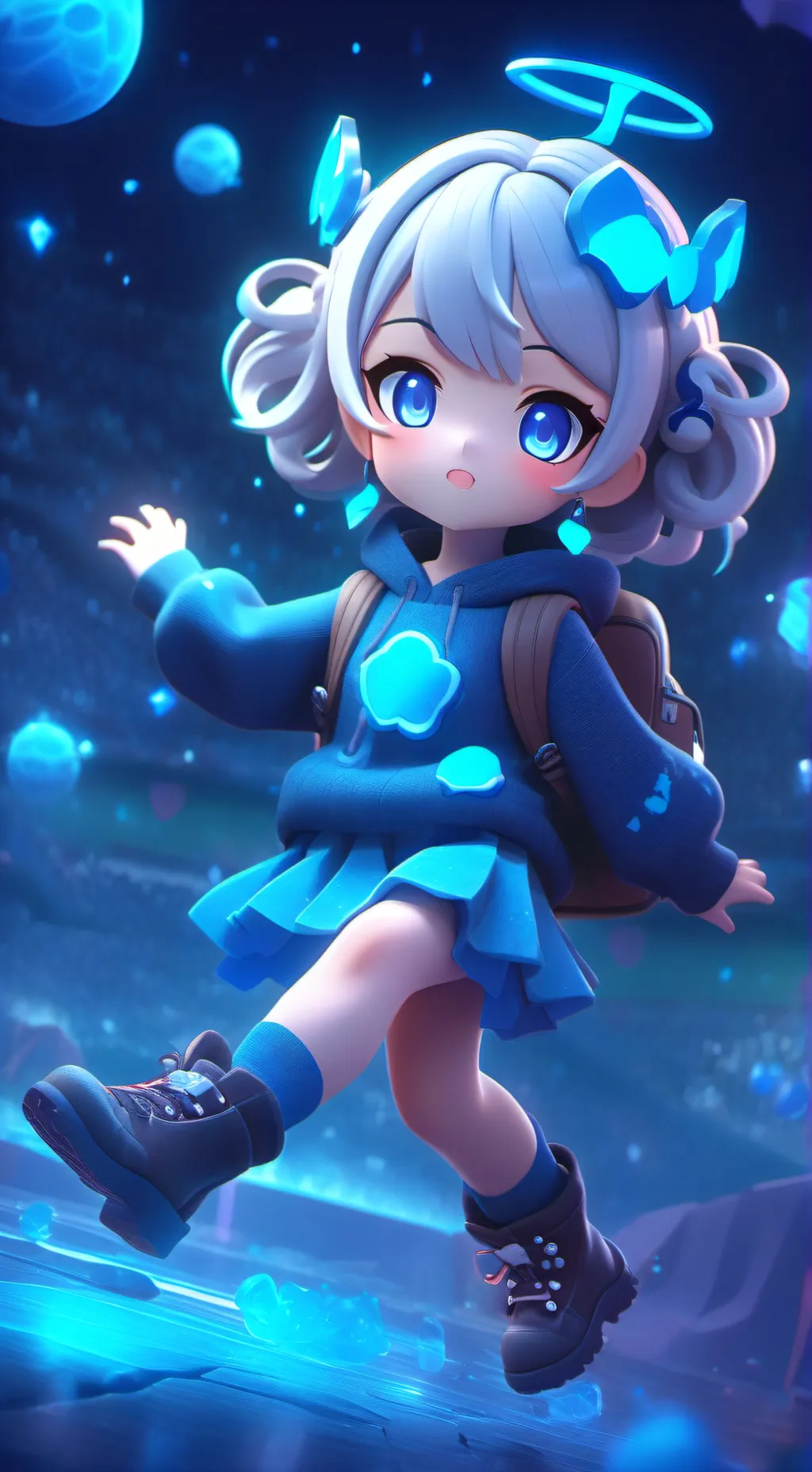 ai character: krisha background