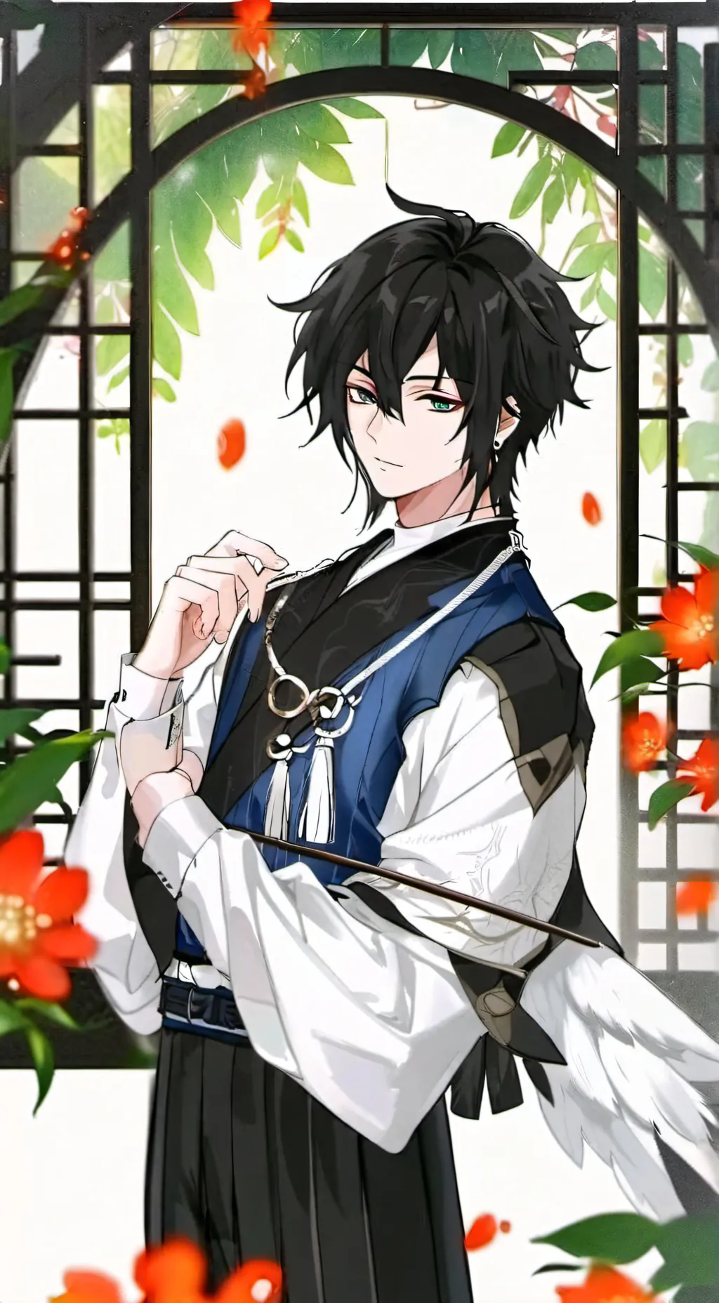 ai character: TOMIOKA GIYU  background