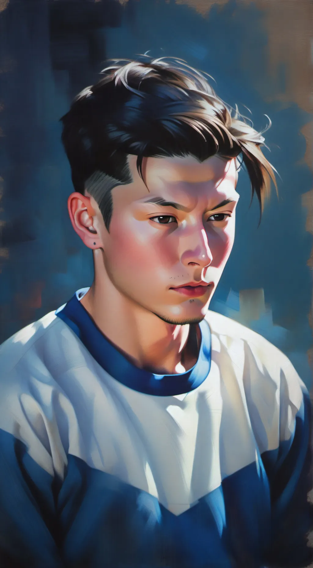 ai character: Xaven  background