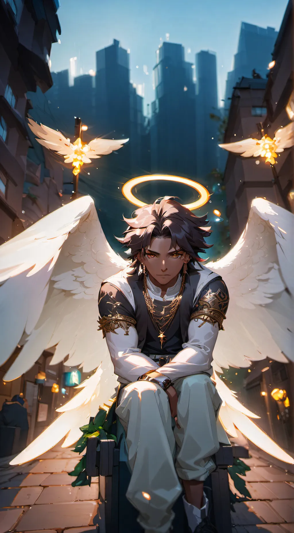 ai character: Adriel background
