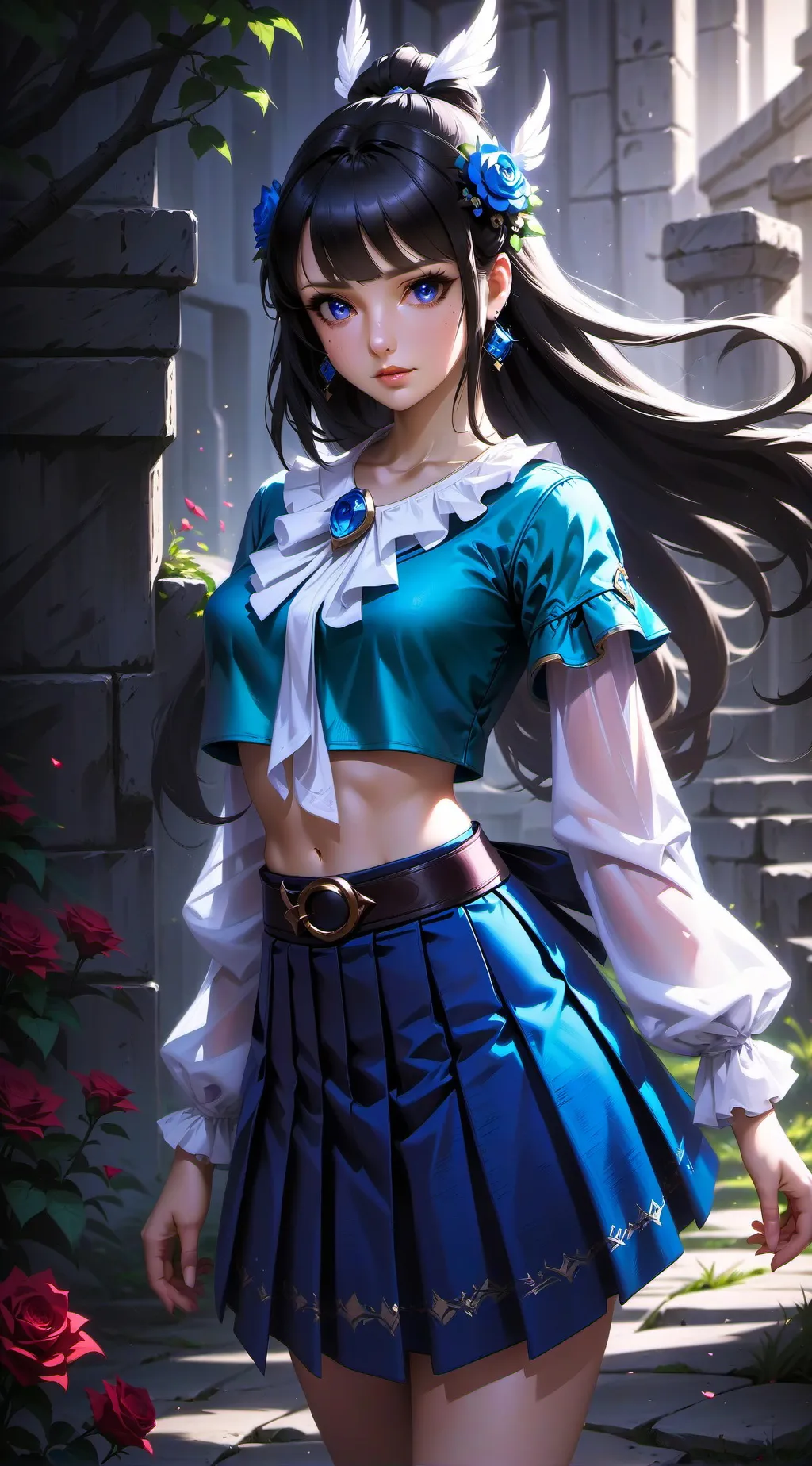ai character: Sarah  background