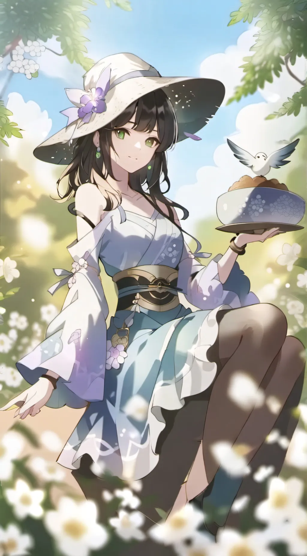 ai character: Mariana  background
