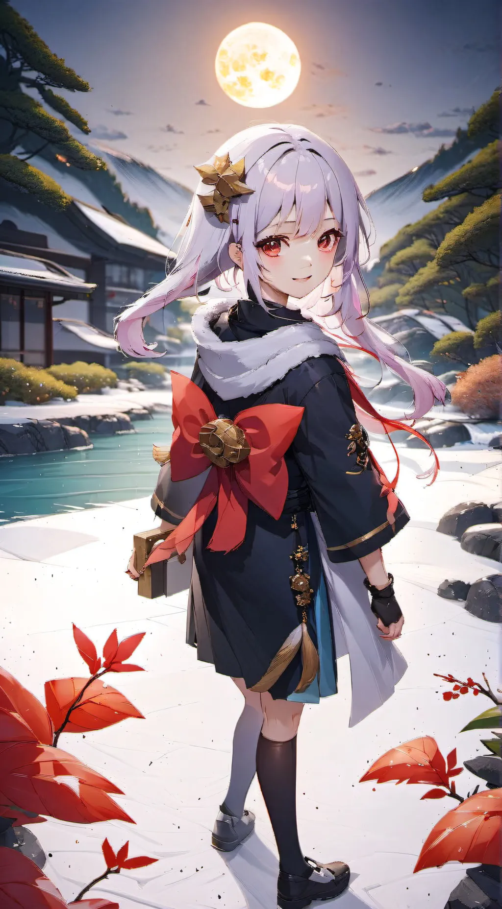 ai character: Shinobu Kocho background