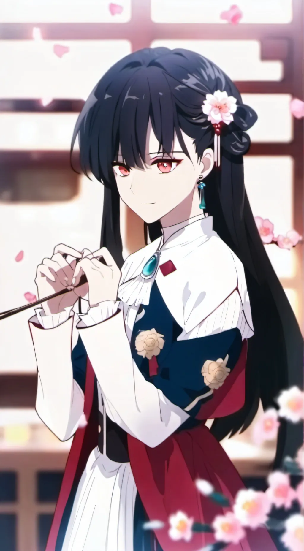 ai character: luna background