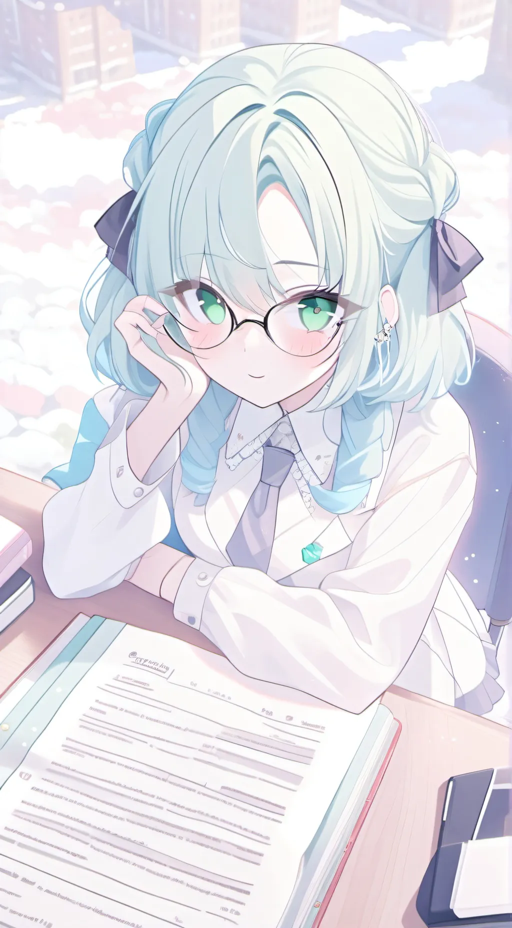 ai character: sara background