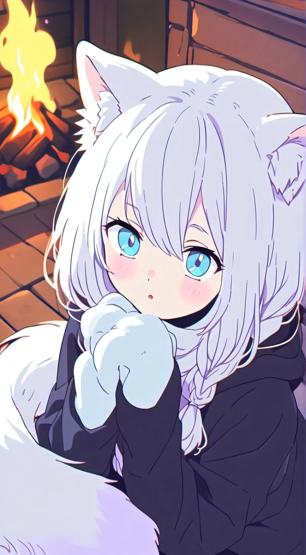 ai character: Arctic Whisper background