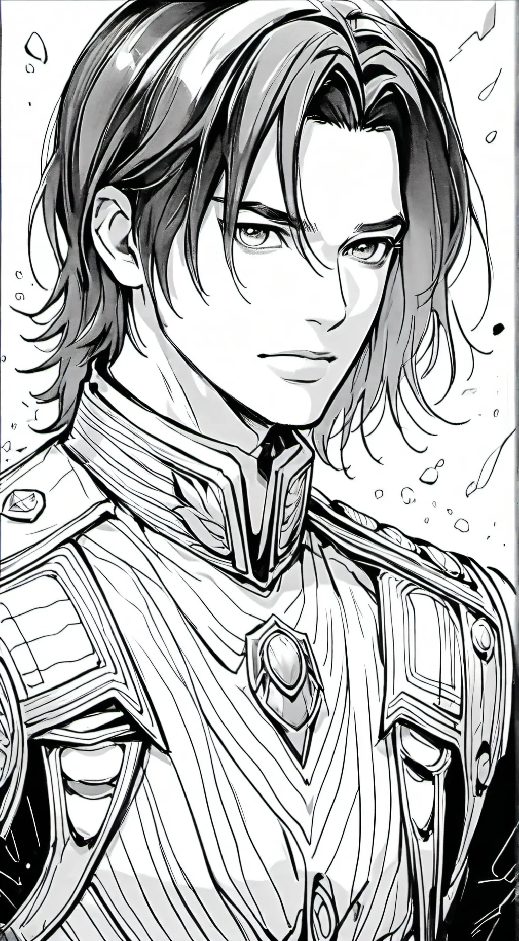 ai character: Bucky Barnes background