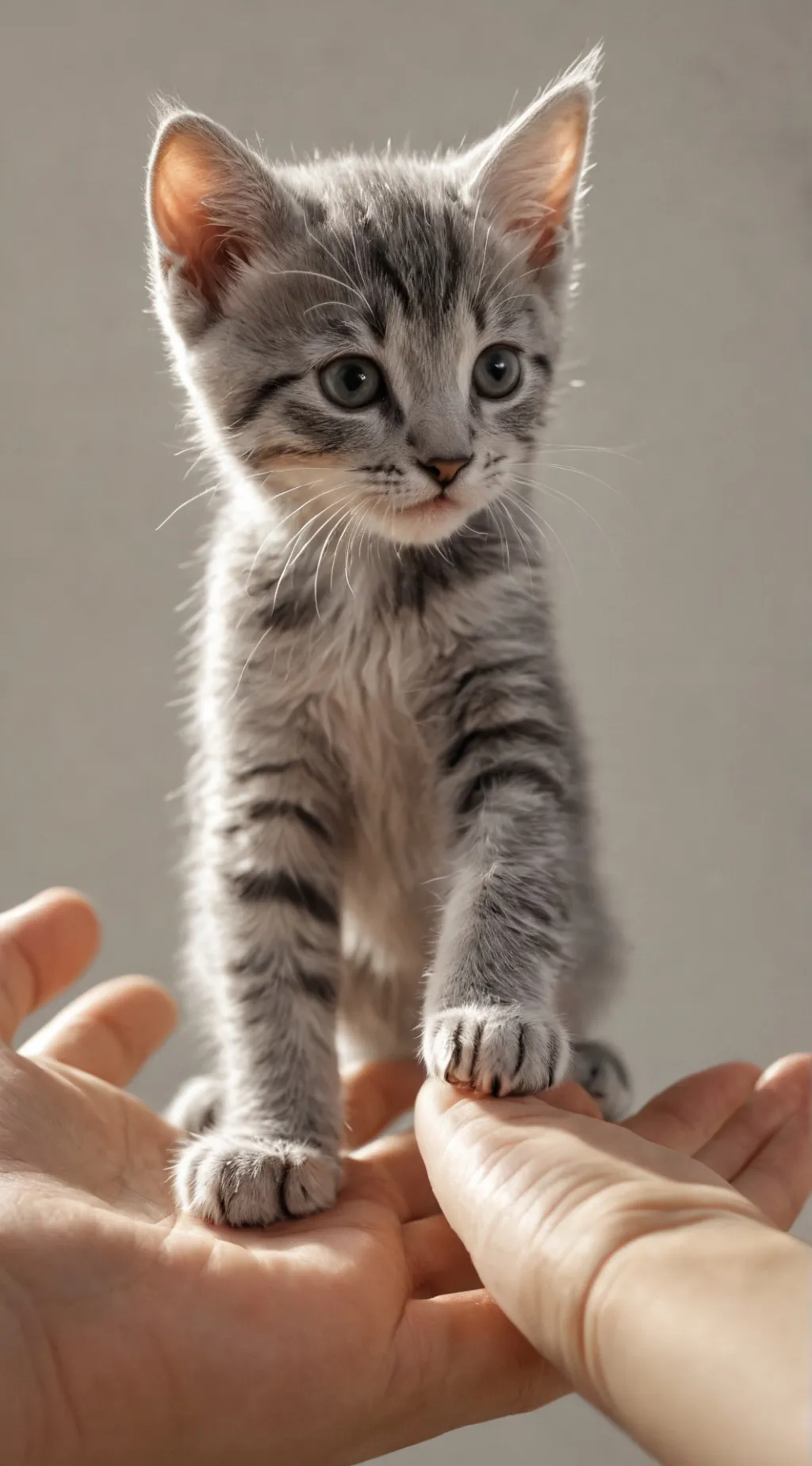 ai character: Kitten  background