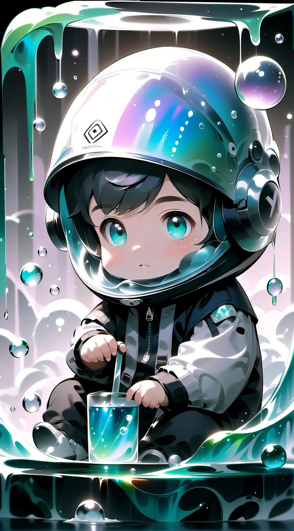ai character: sexy baby boy background