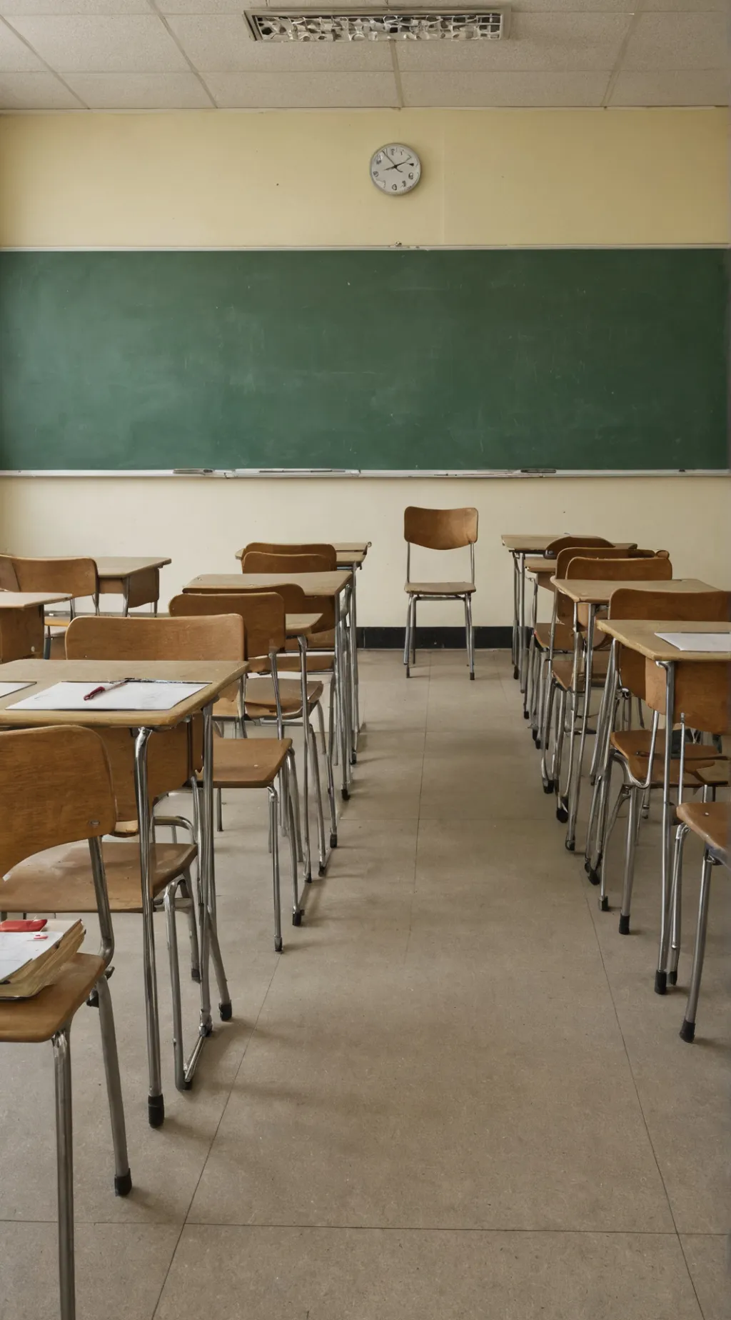 ai character: school  background
