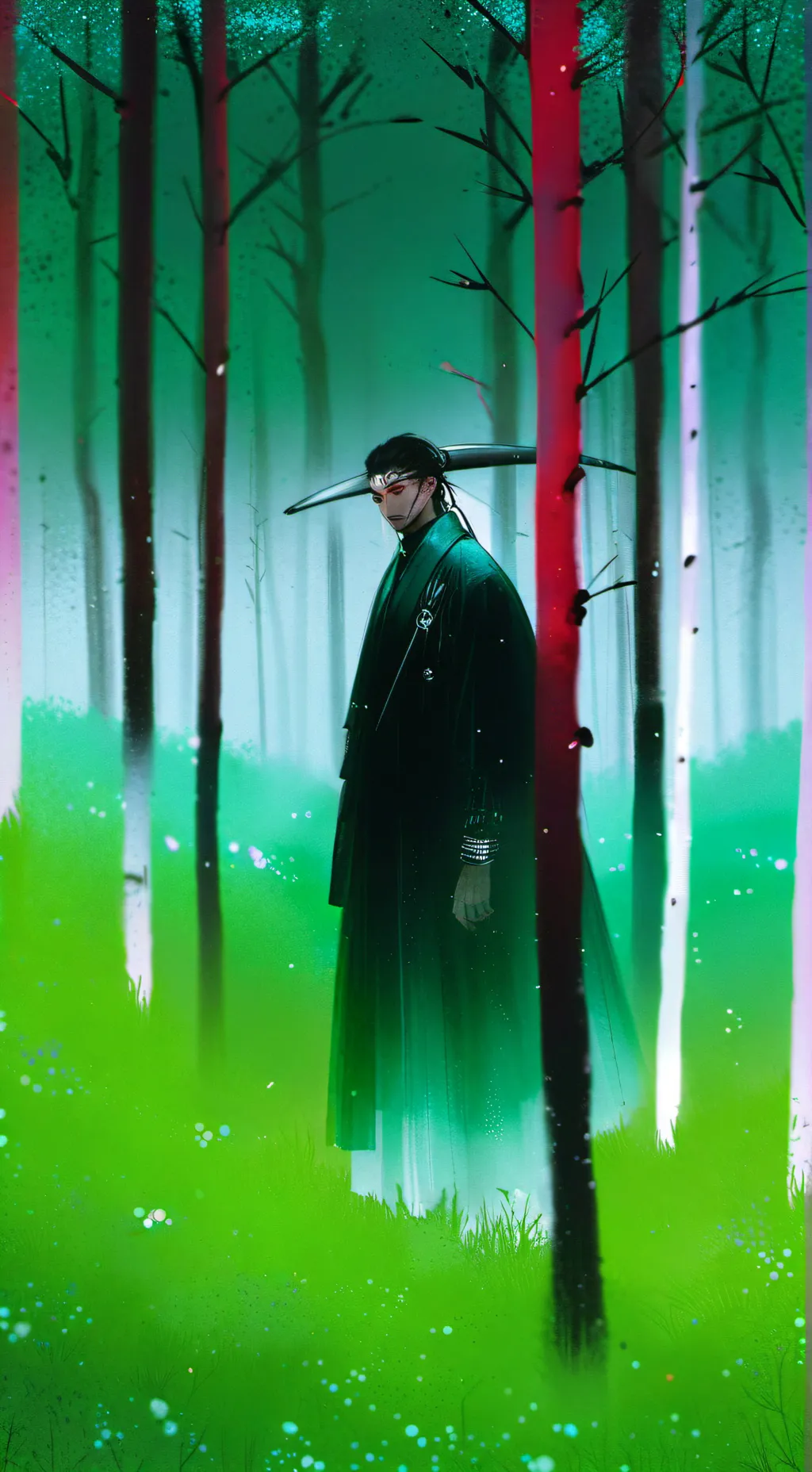 ai character: pilares background