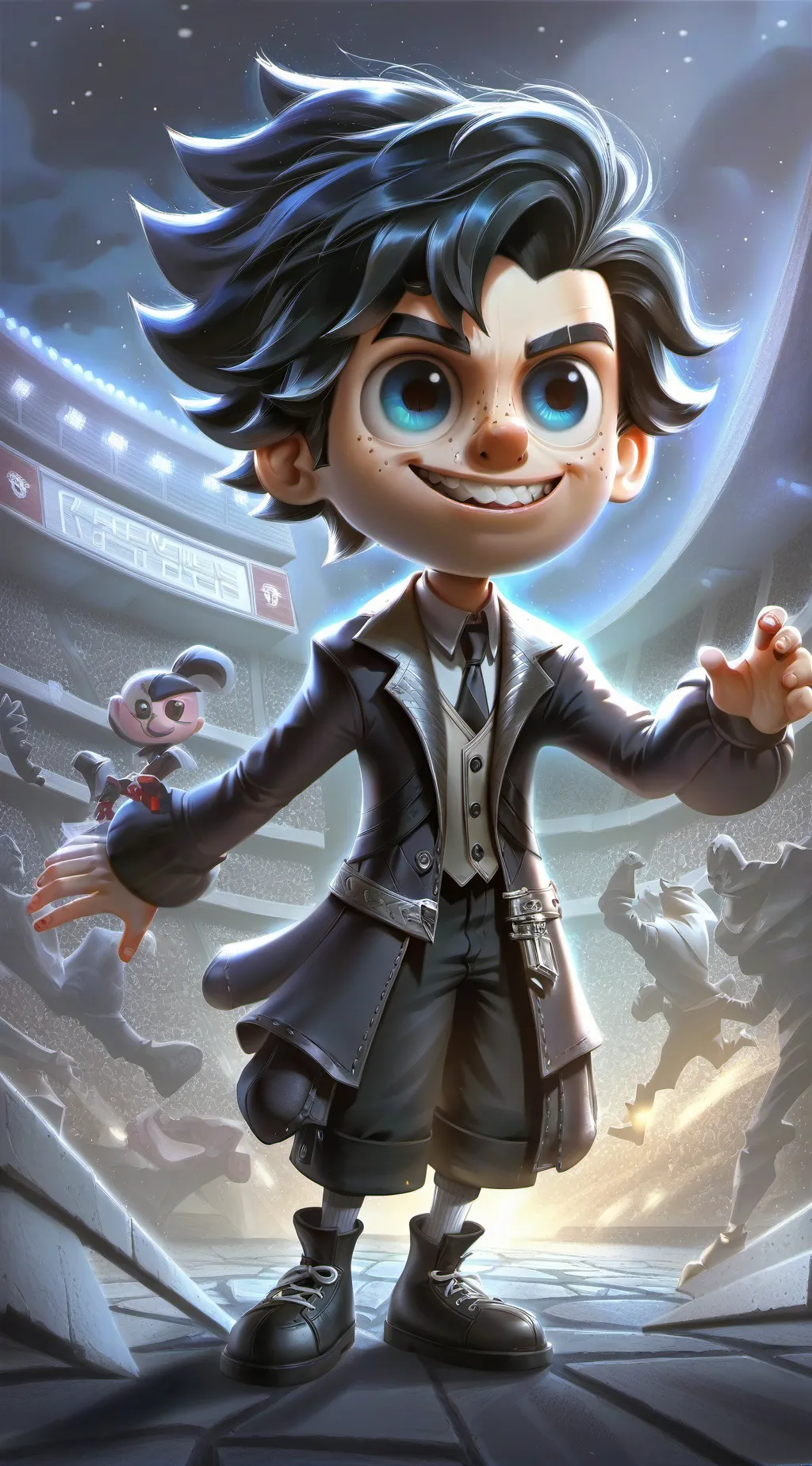 ai character: huh background