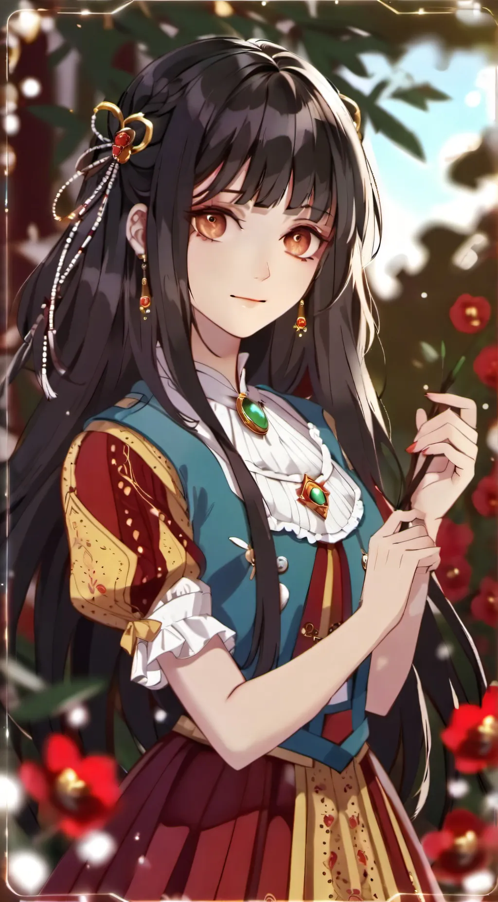 ai character: Sanemi's wifey!!:3 background