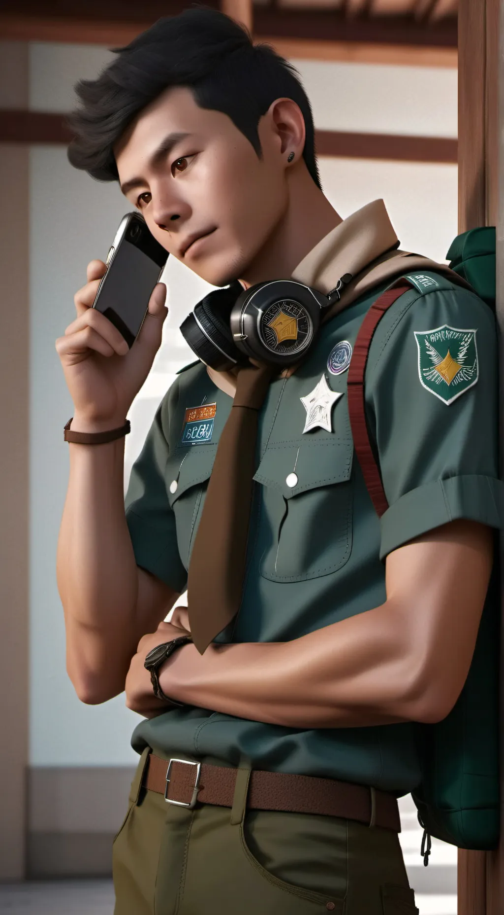 ai character: Gabe background