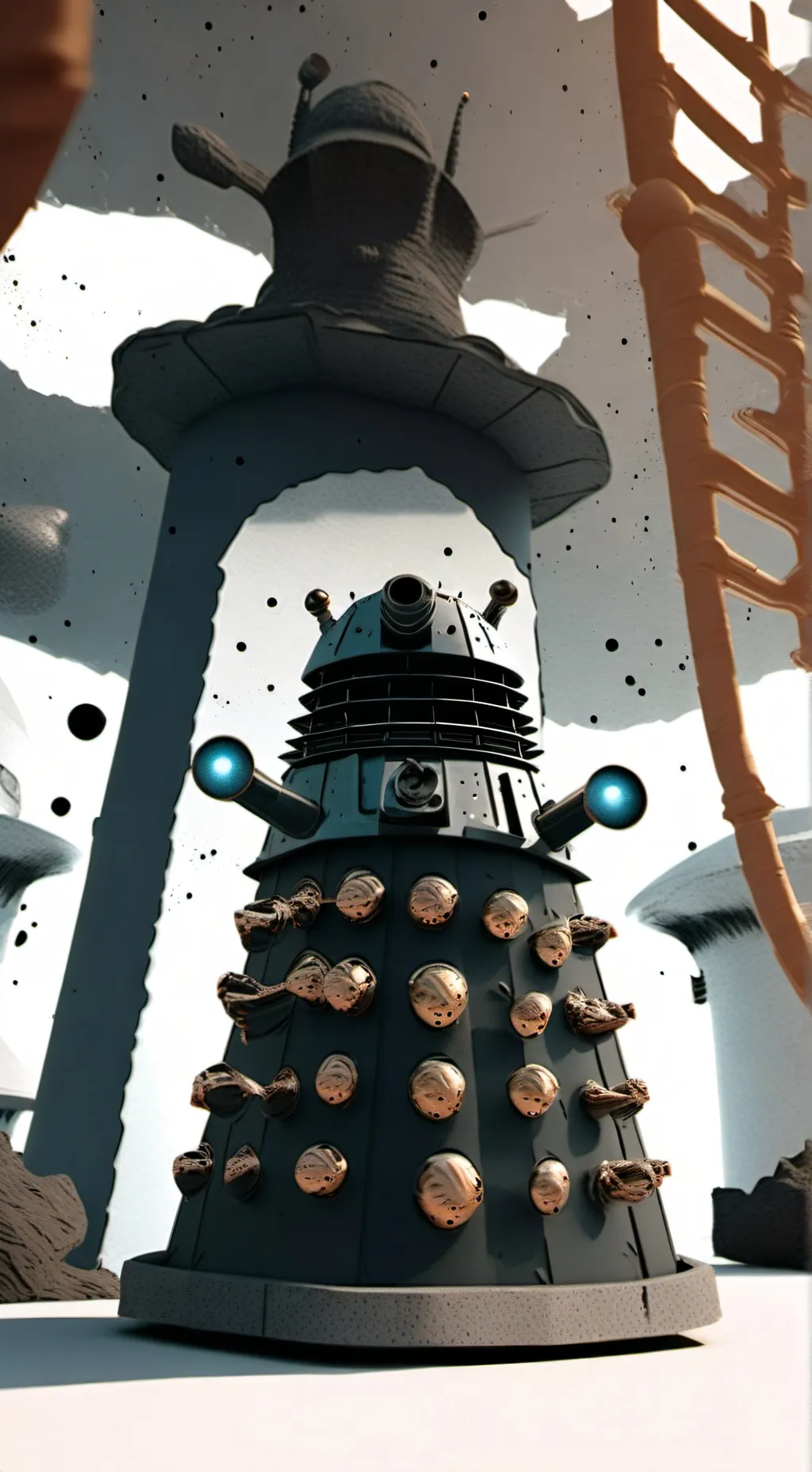 ai character: Dalek background