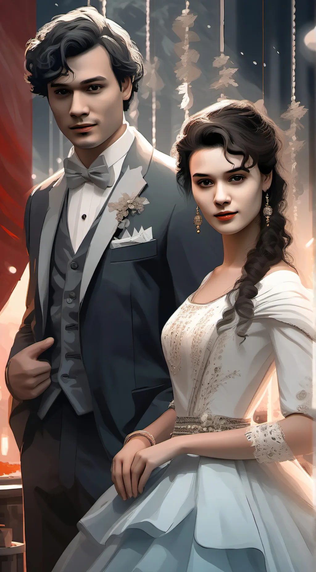 ai character: Mattheo riddle background