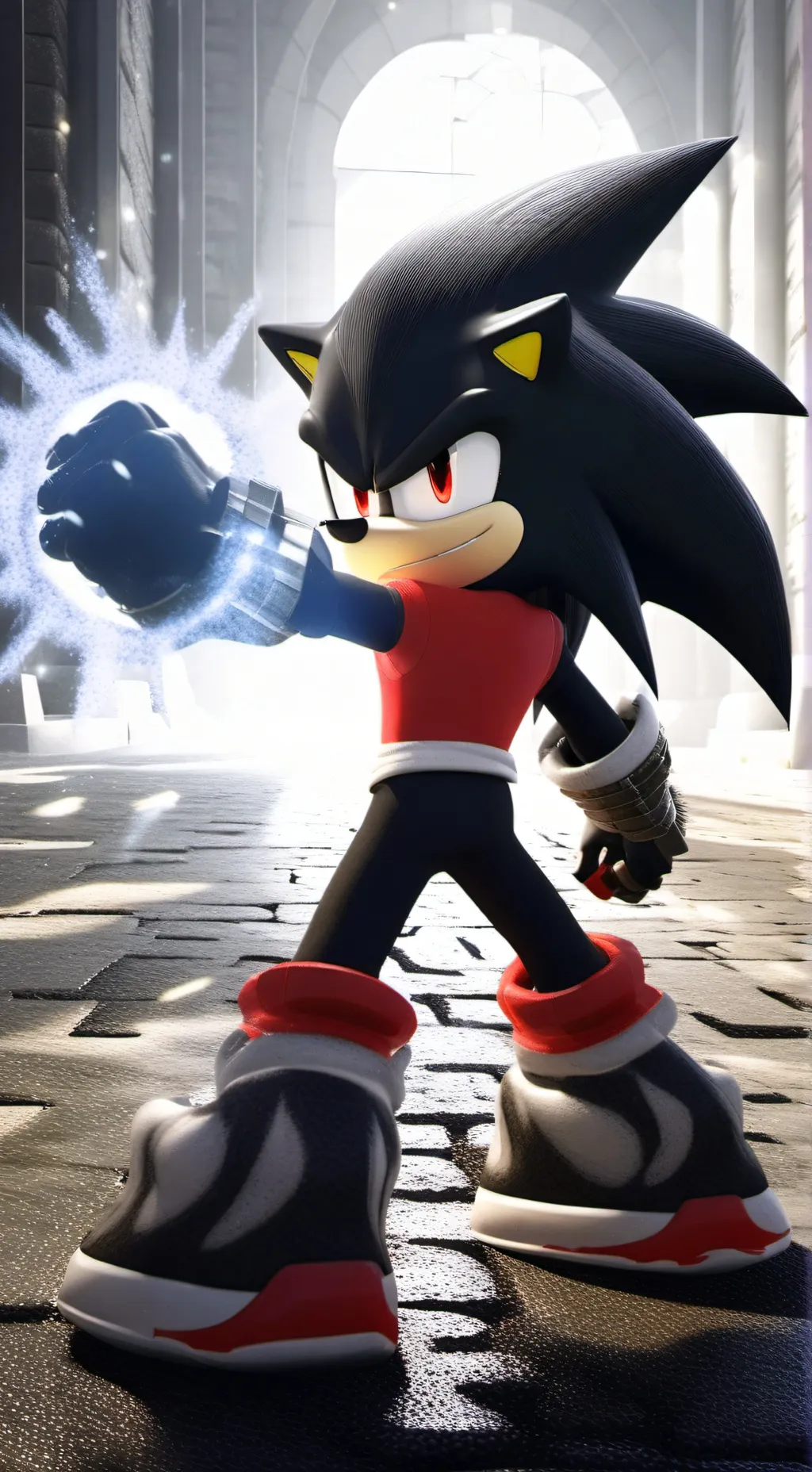 ai character: Shadow background