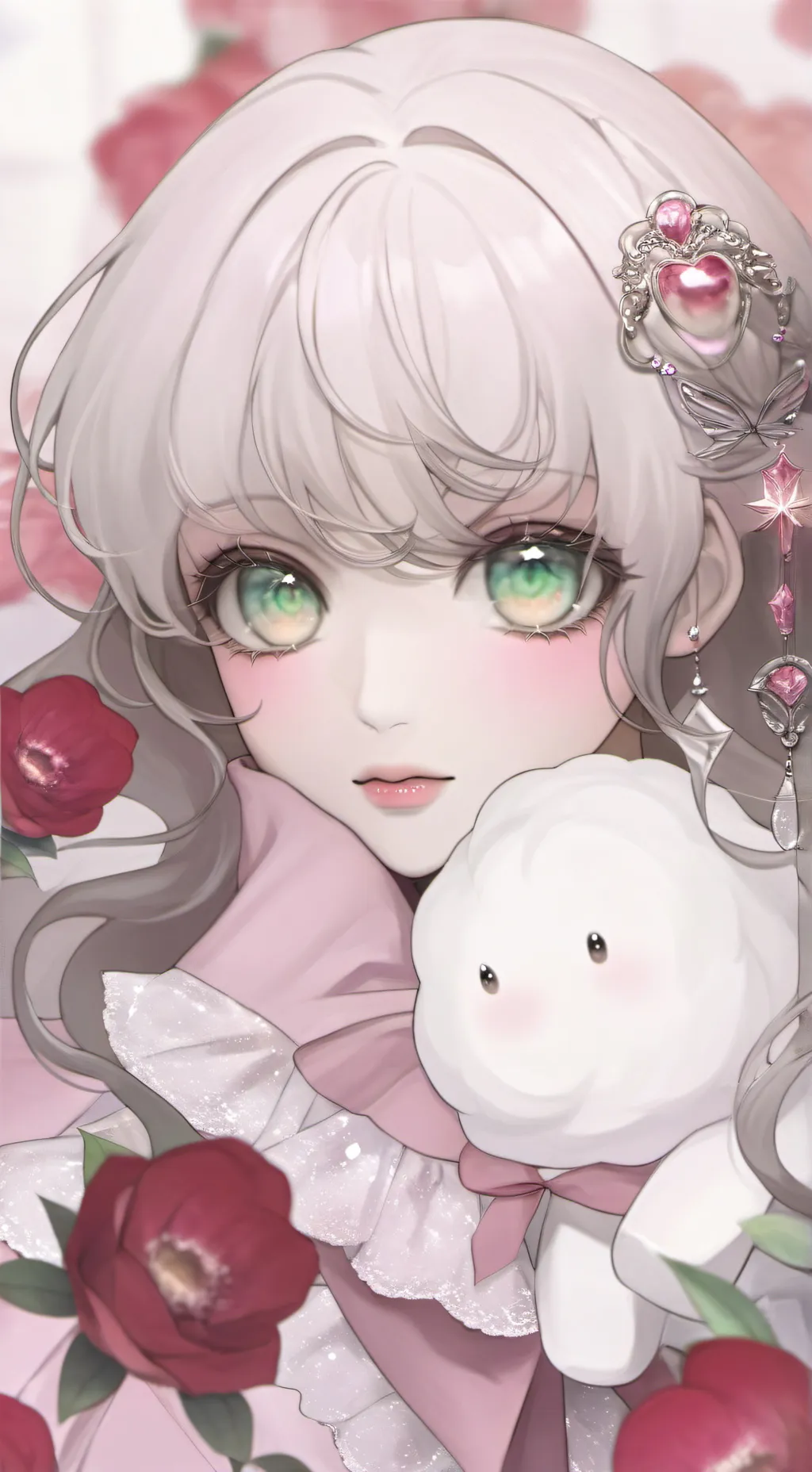 ai character: Luna background
