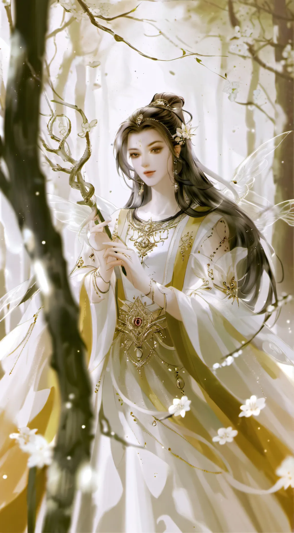 ai character: viola background