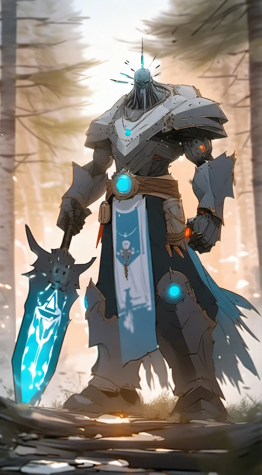 ai character: Hammer and Anvil background