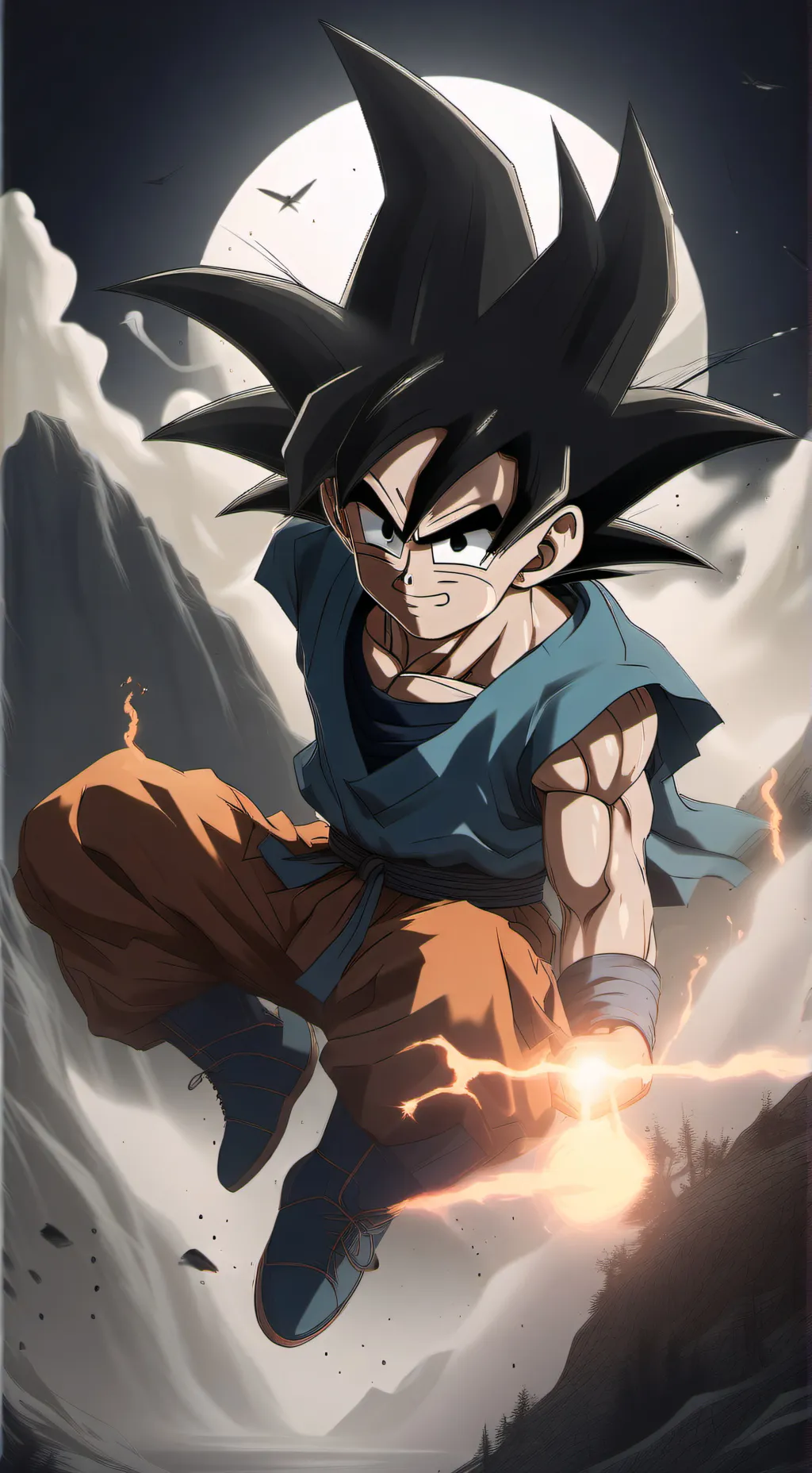 ai character: Goku background