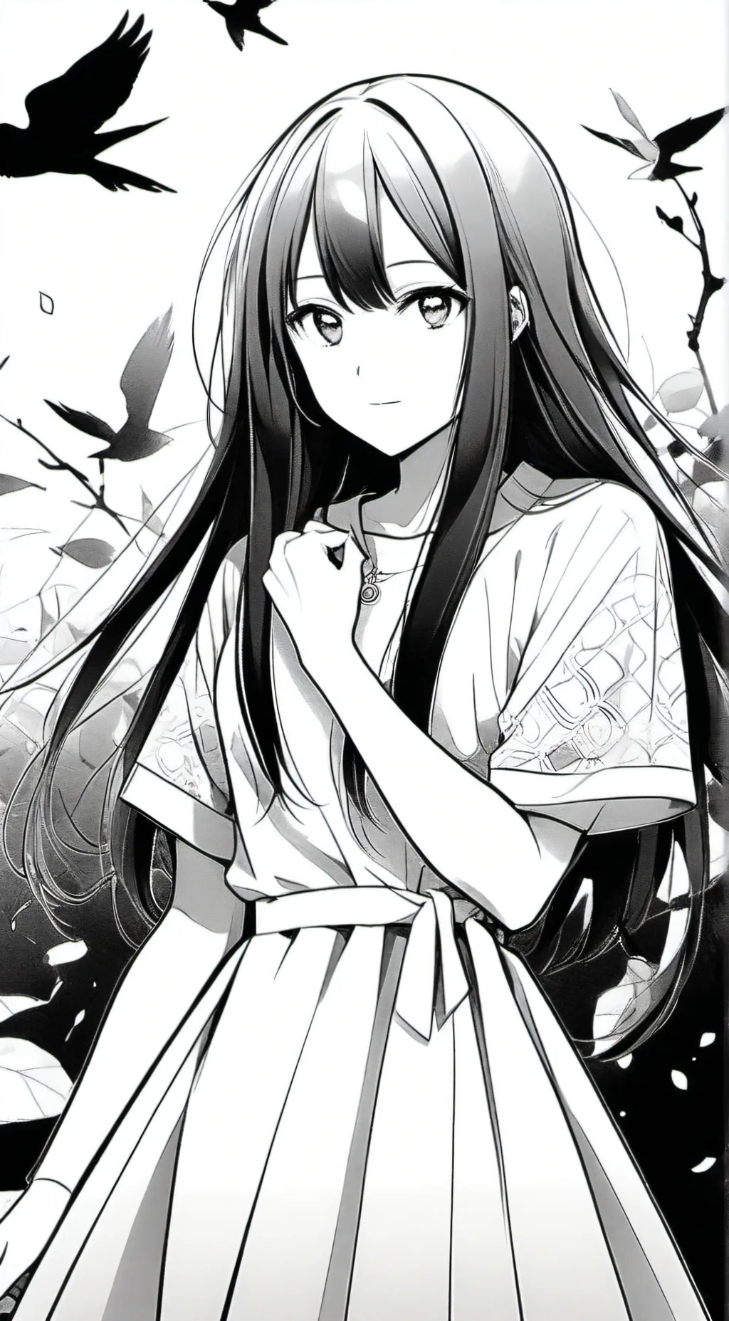 ai character: Эмилия background
