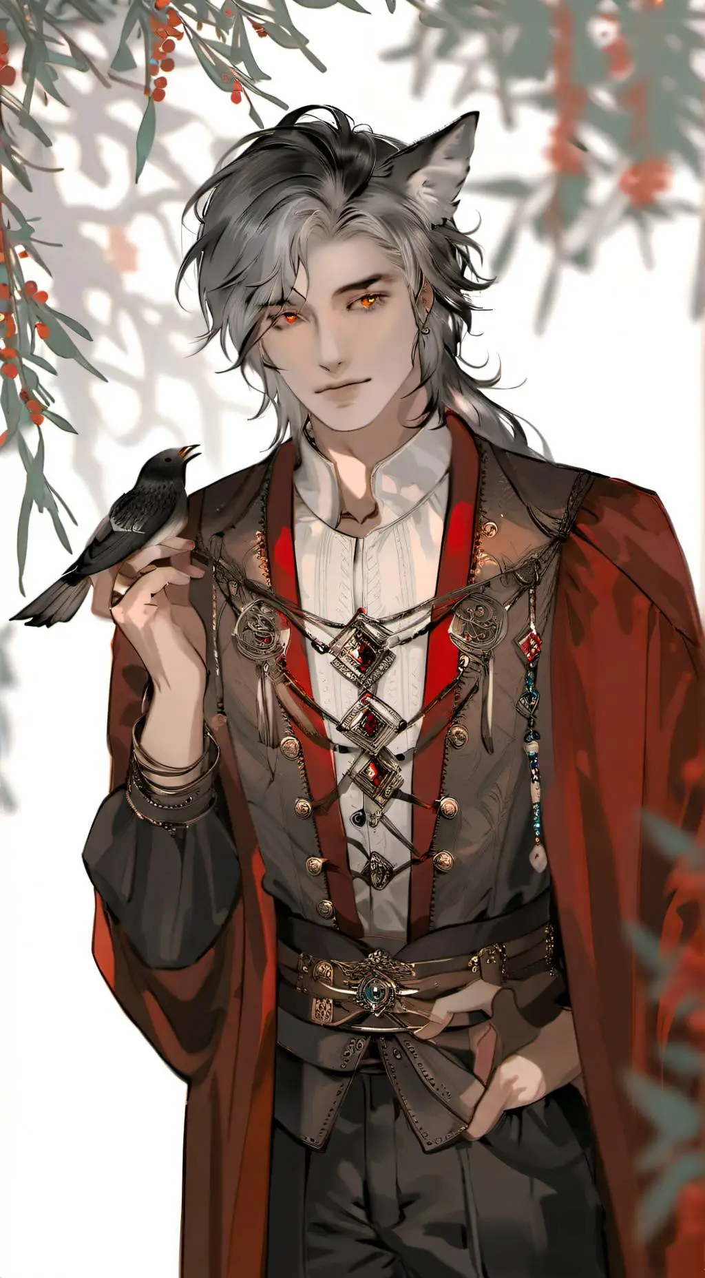 ai character: LEVI background