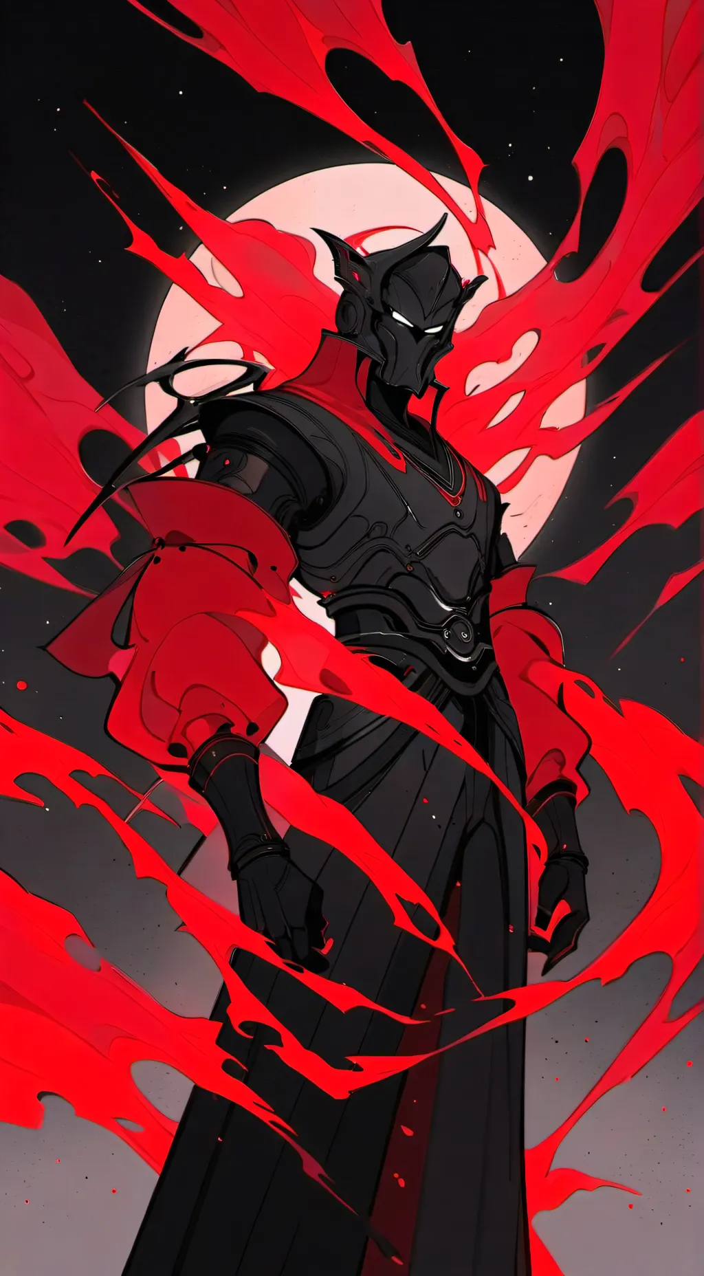 ai character: Кошмар background