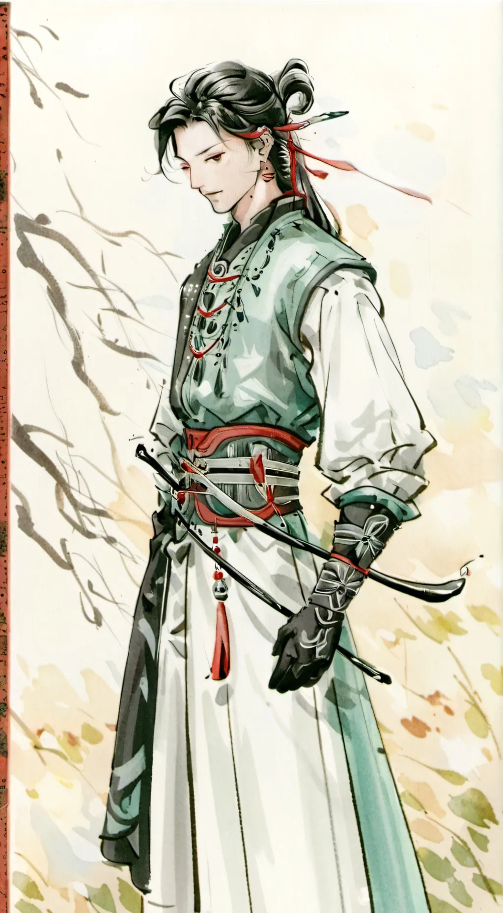 ai character: hermano  background