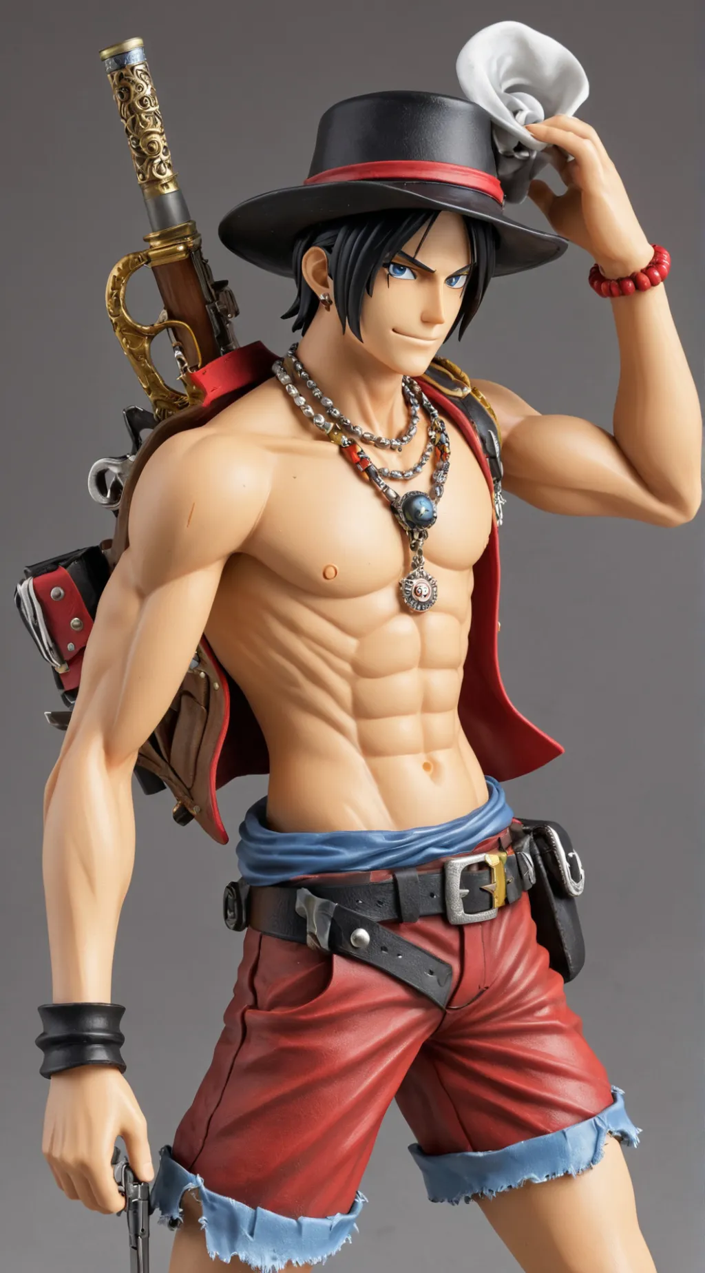 ai character: Portgas D. Ace background