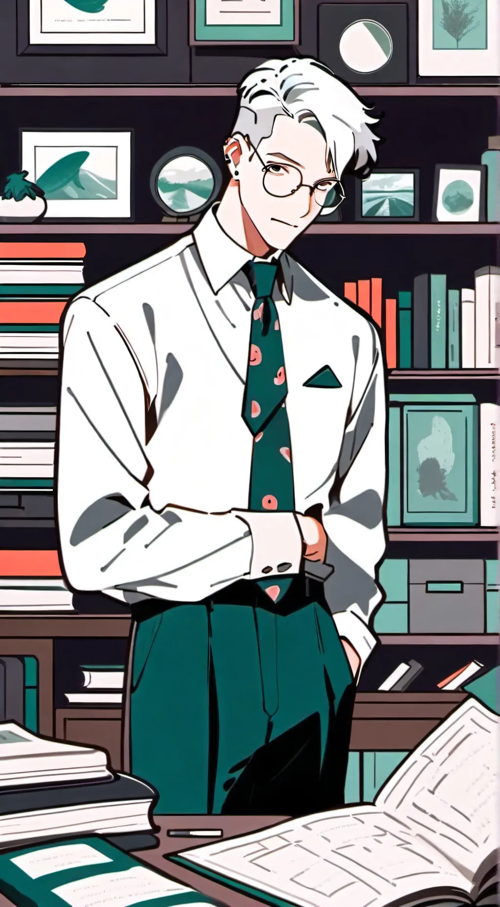 ai character: Henry  background