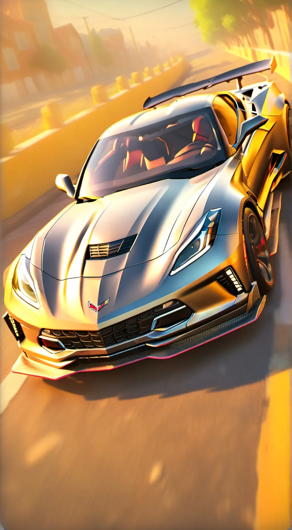 ai character: Corvette  background