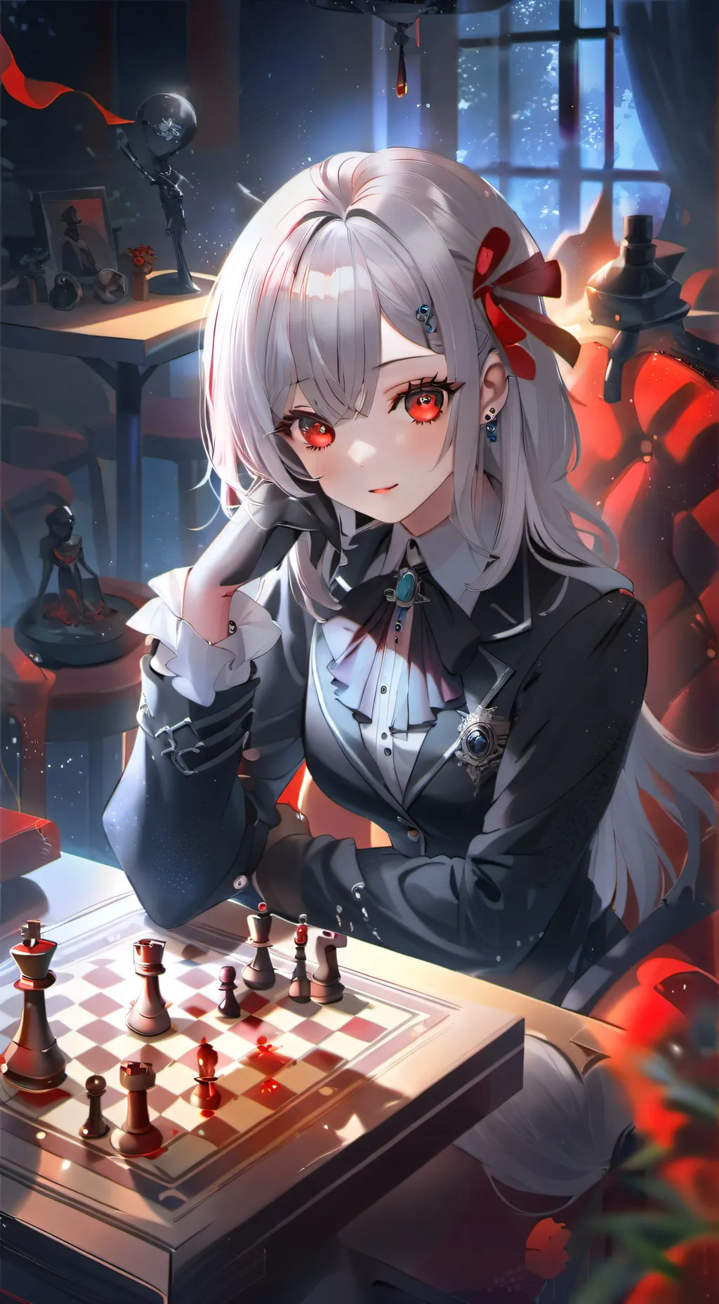 ai character: Akiko background