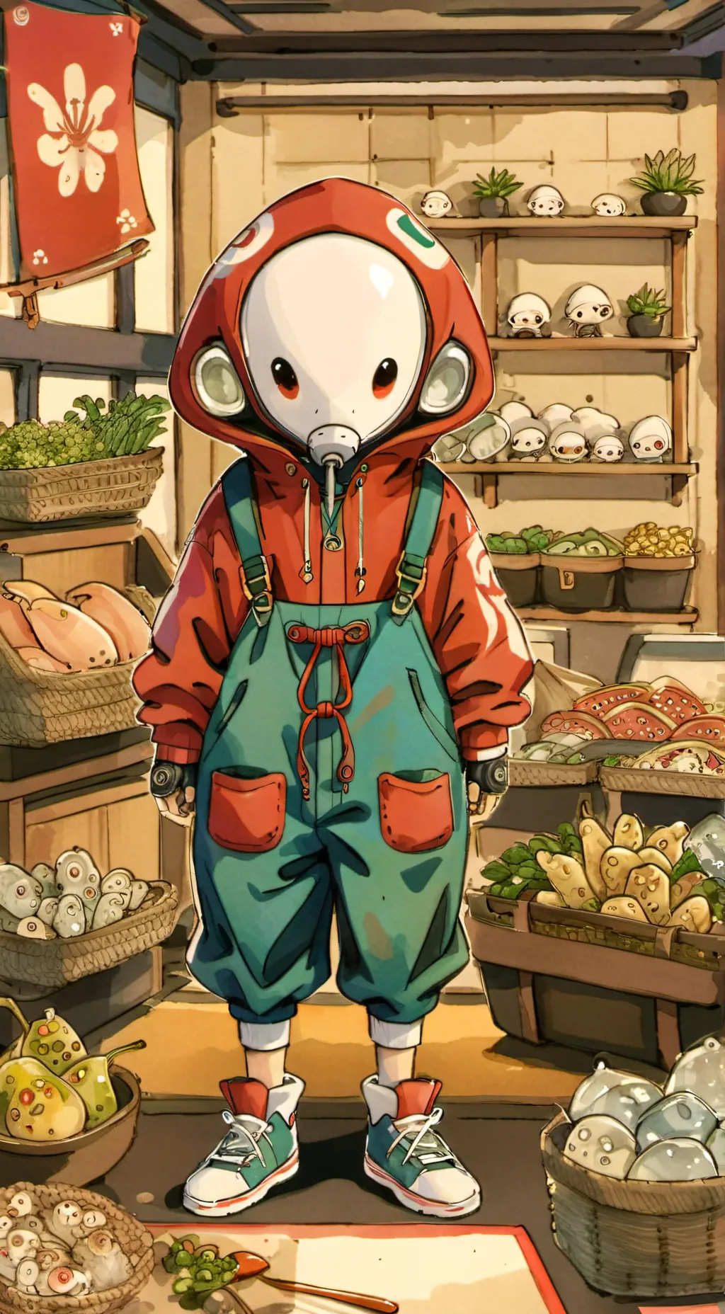 ai character: Akira Tanaka background