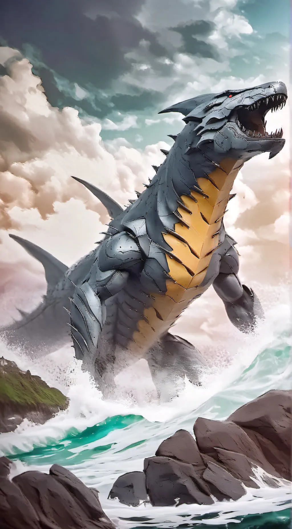 ai character: KnifeHead background