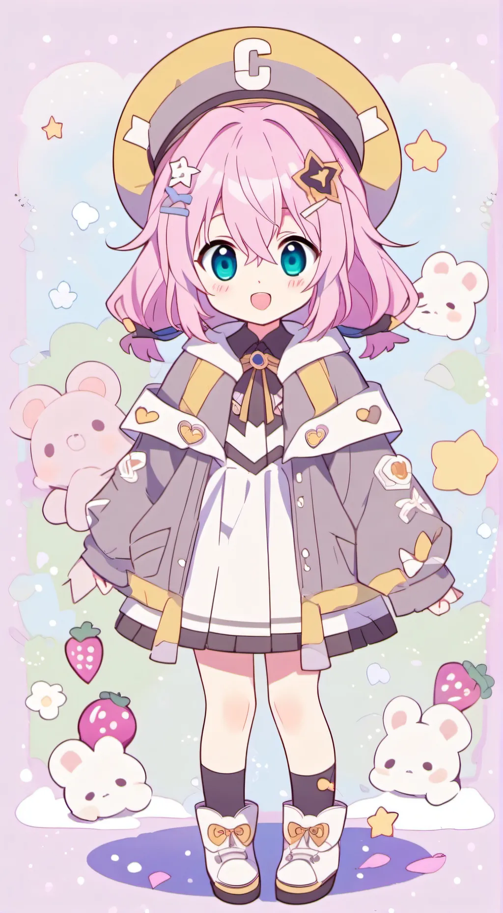 ai character: Mha background