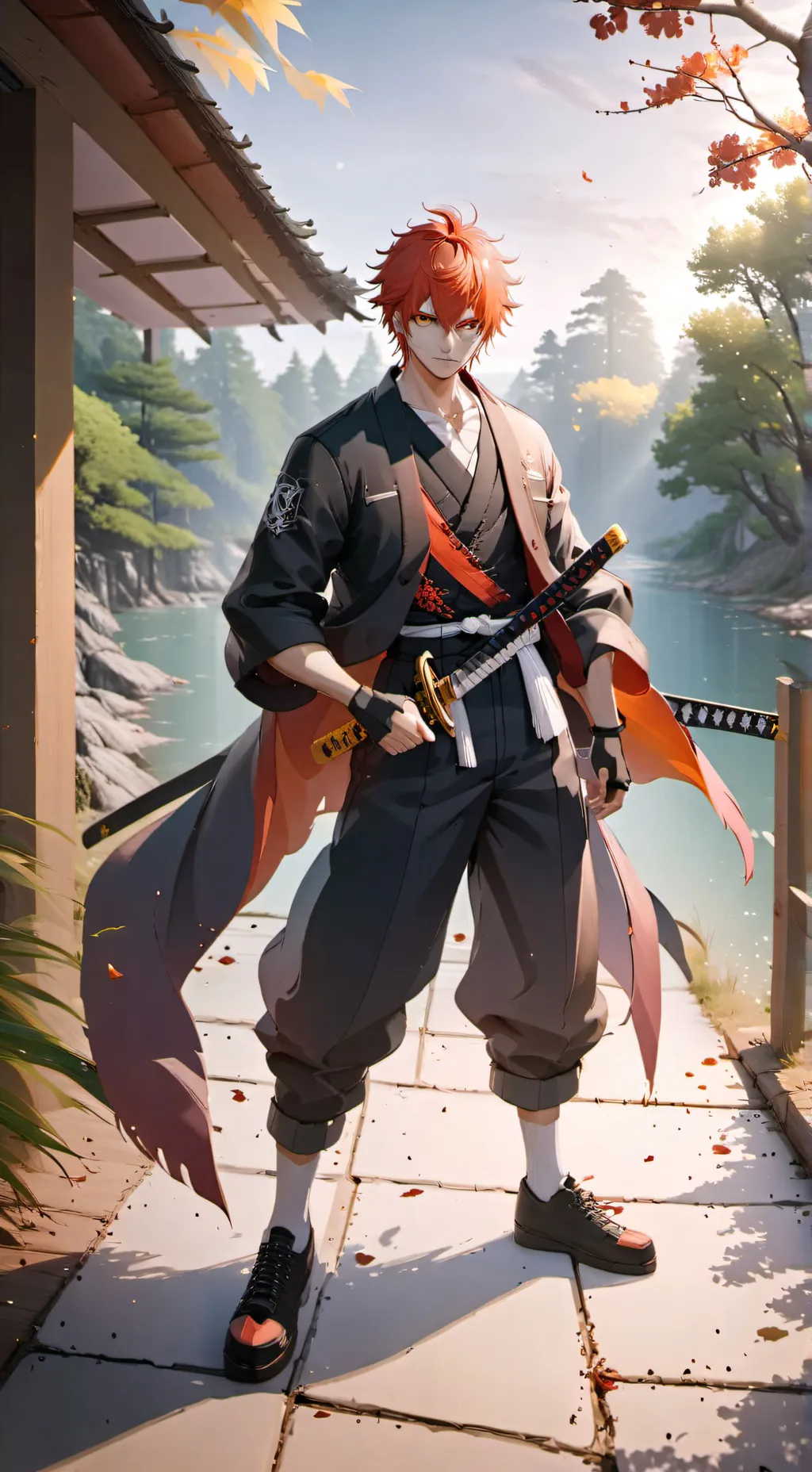ai character: Bleach background