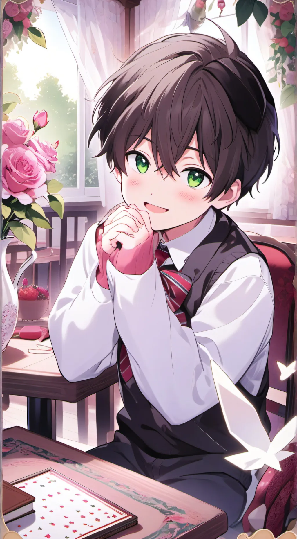 ai character: Mary Poppins background