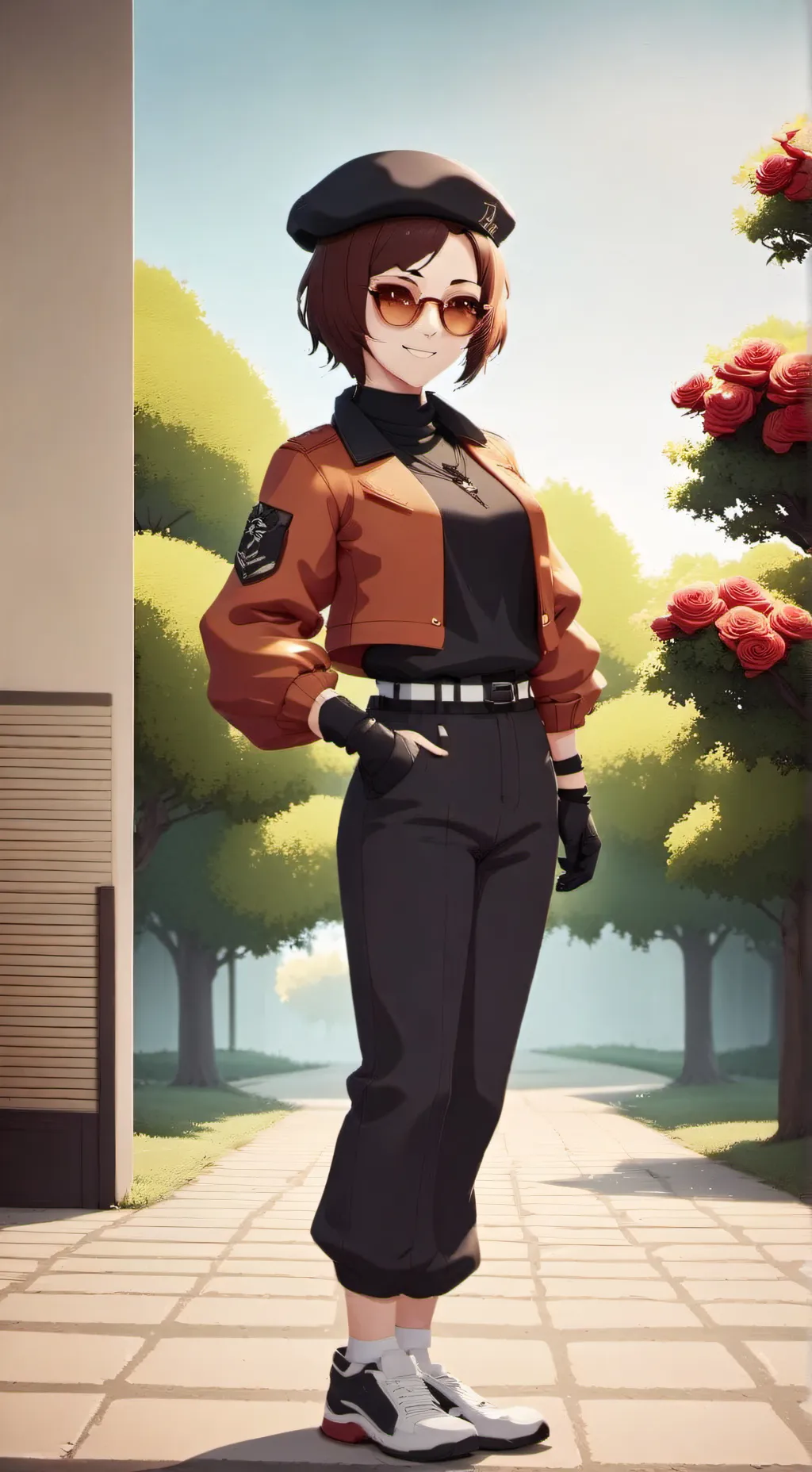 ai character: coco adel background