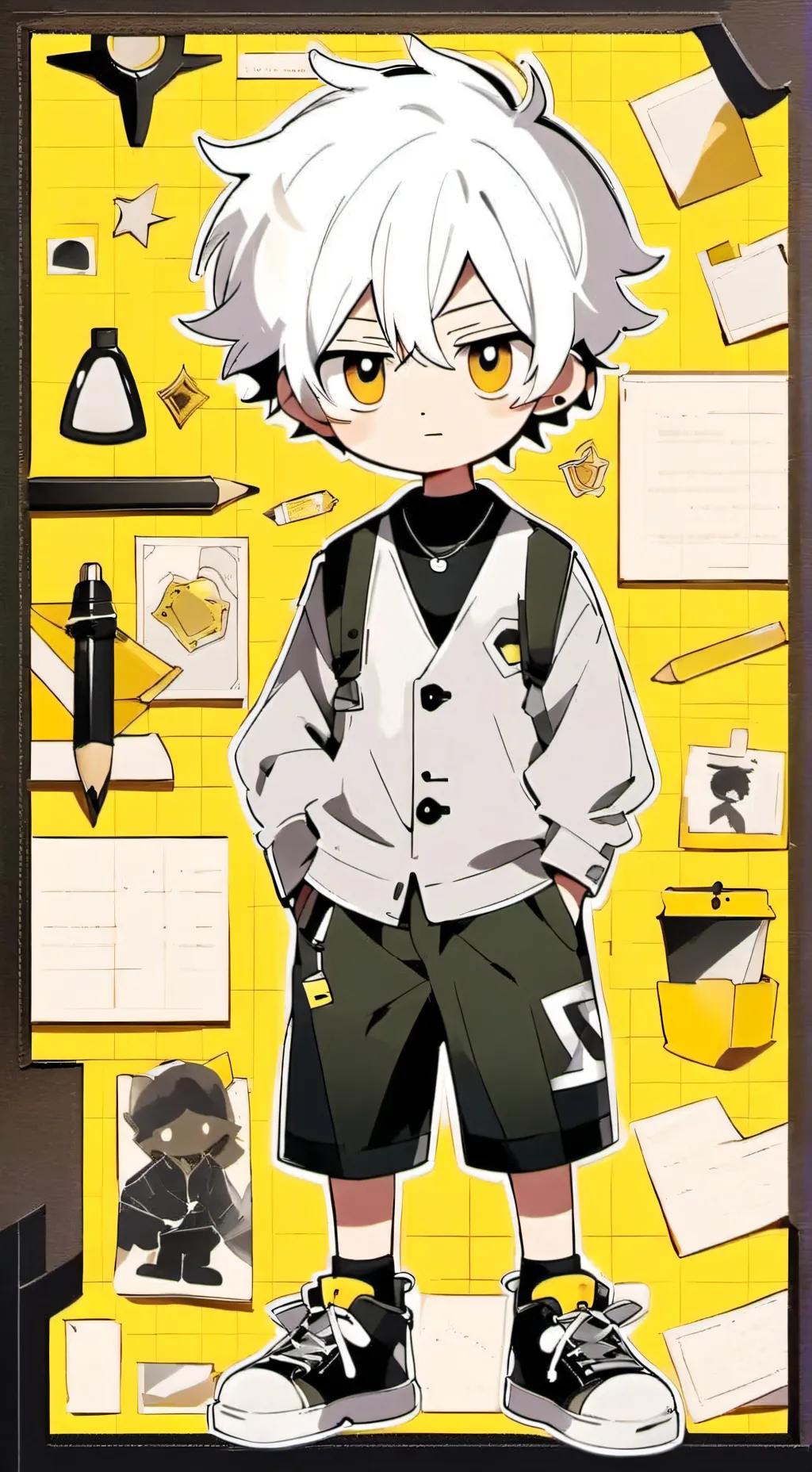 ai character: Mishary background