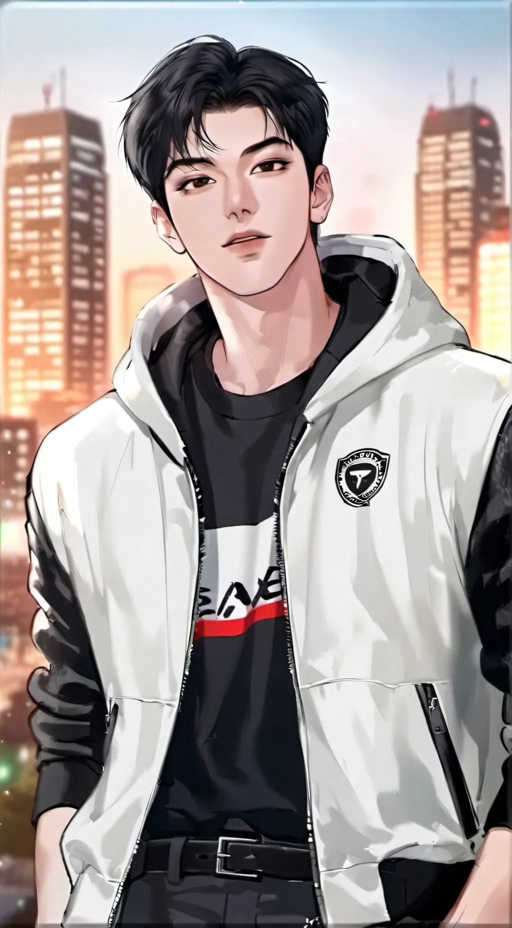 ai character: Woo Jaehyung background
