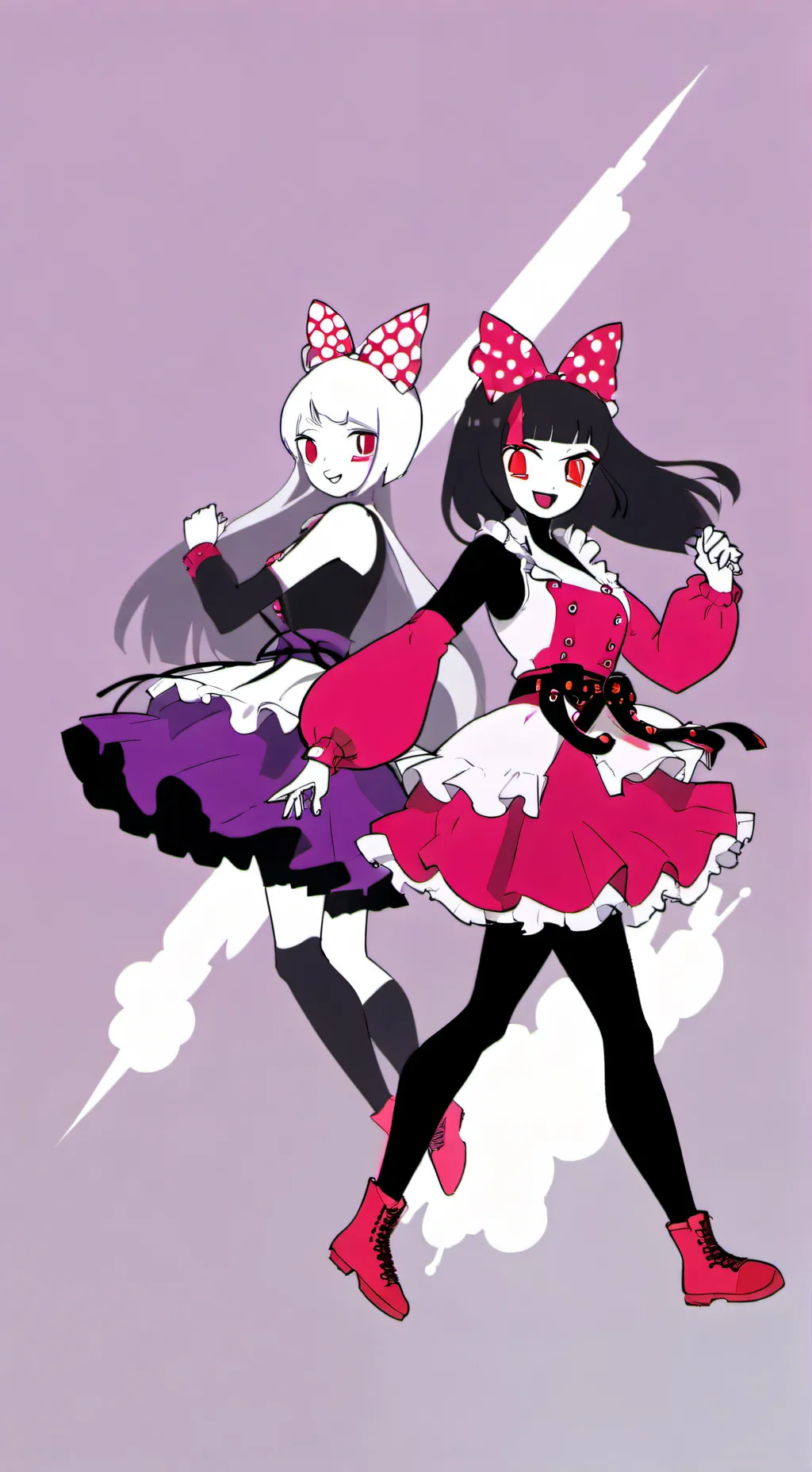 ai character: Taki and Sarvente background