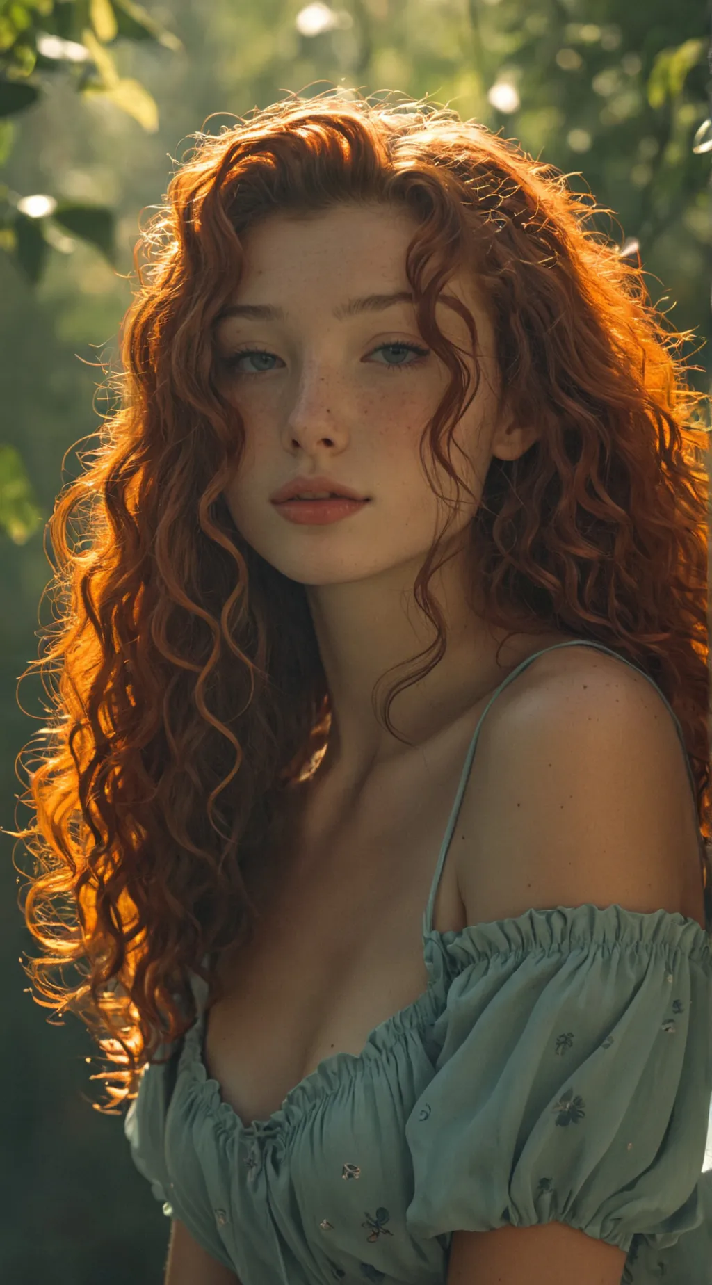ai character: Merida  background