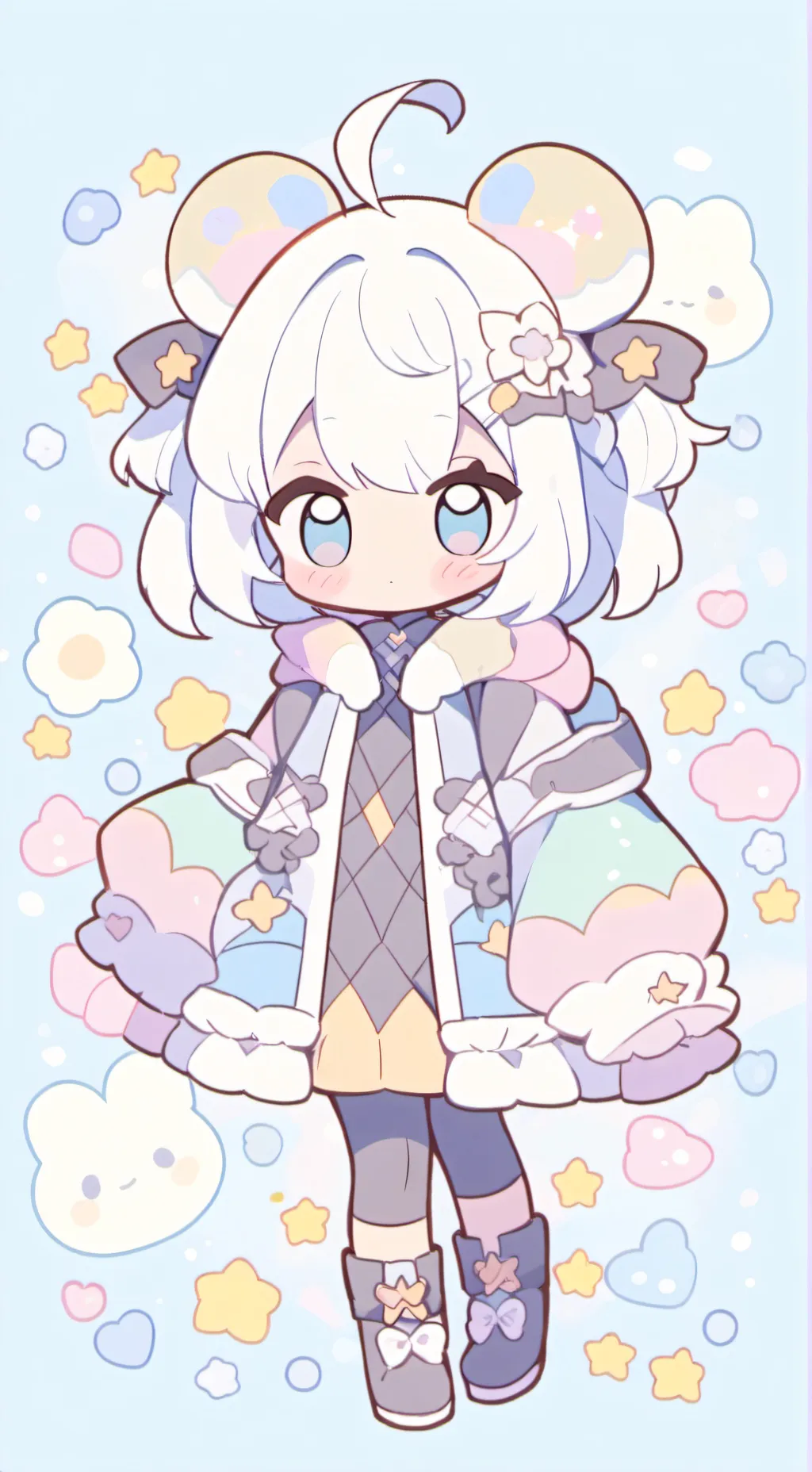 ai character: Лилия background