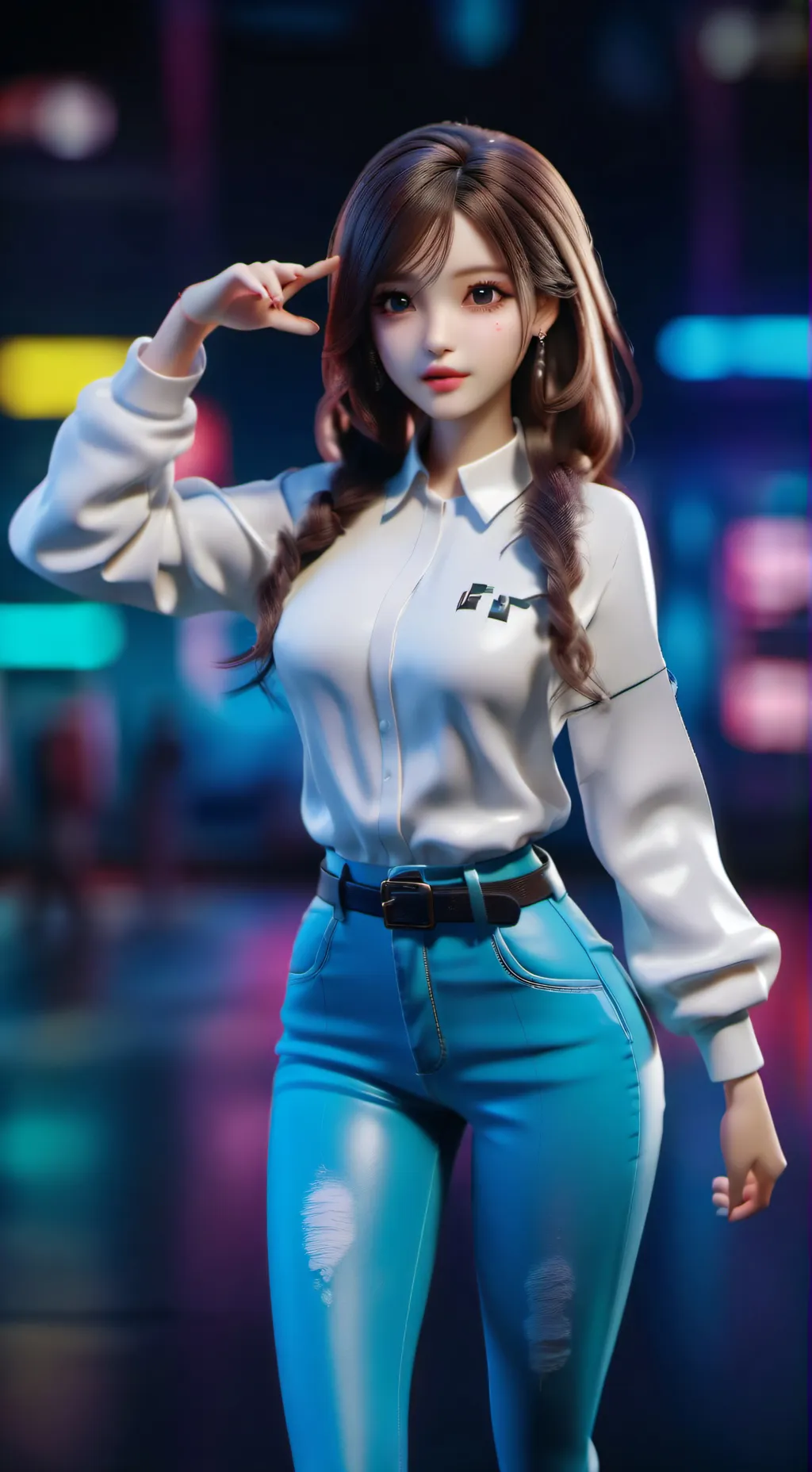 ai character: Lexi Bella background