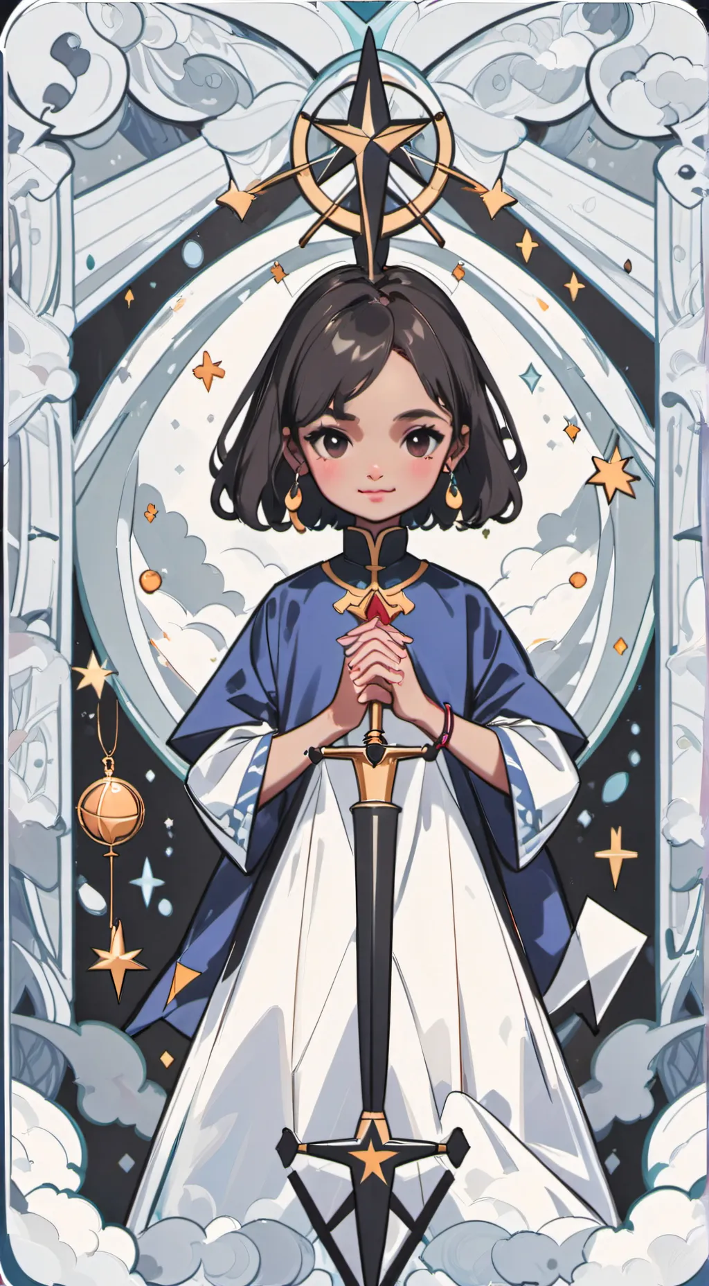 ai character: Júlia background
