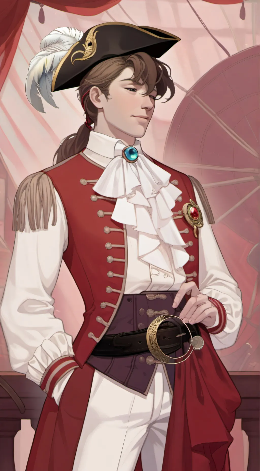 ai character: James Hook background