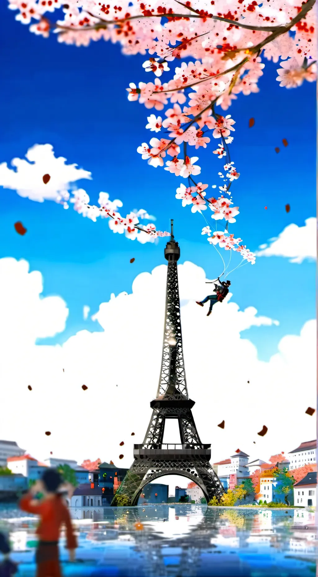 ai character: Mha paris background